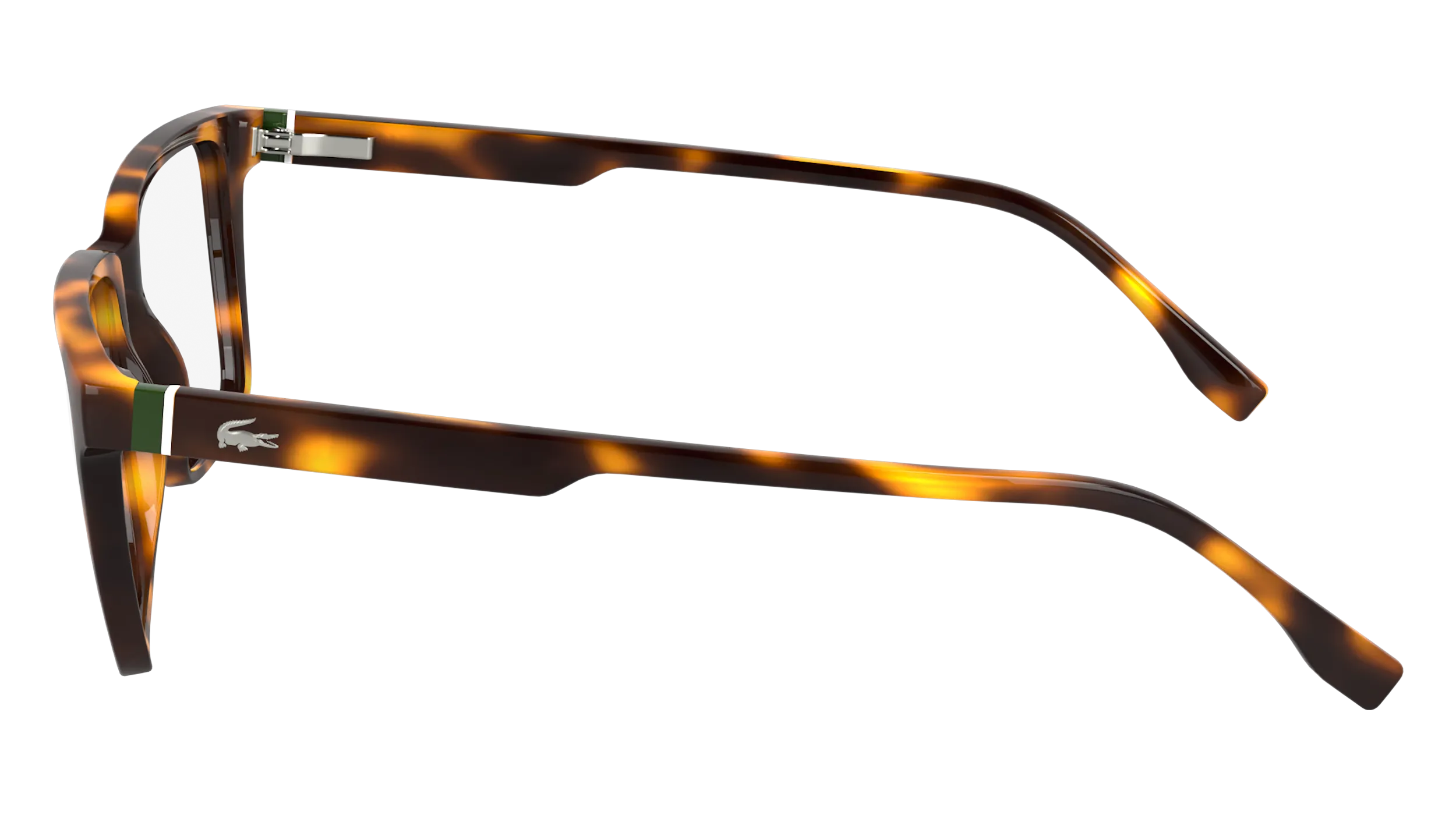 Lacoste L2963 214 Montature da vista Bio-iniettato Havana Squadrata Normale - immagine 4