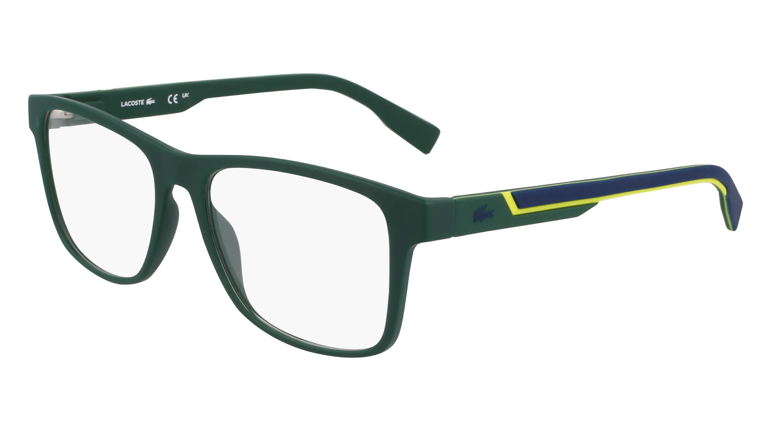Lacoste L2707MAG-SET 301 Montature da vista Bio-iniettato Verde Squadrata Normale - immagine 1
