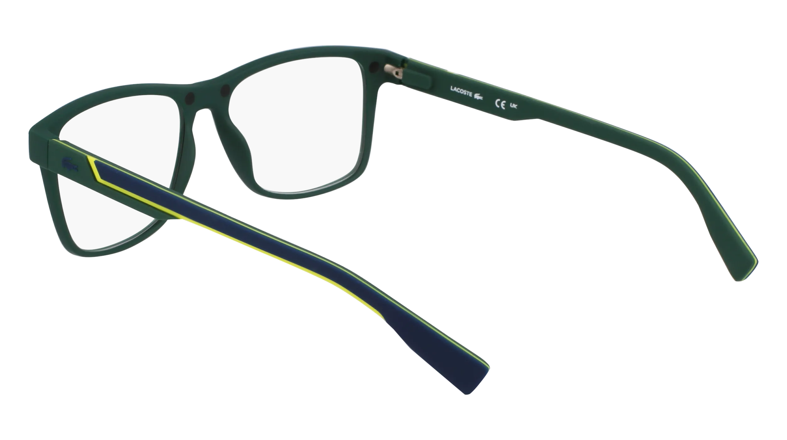 Lacoste L2707MAG-SET 301 Montature da vista Bio-iniettato Verde Squadrata Normale - immagine 3