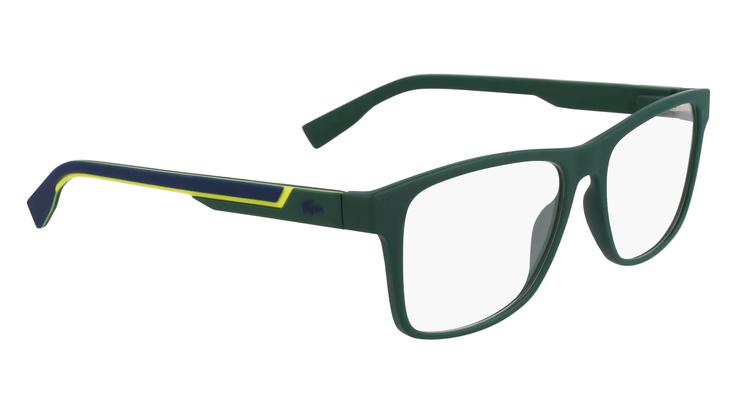 Lacoste L2707MAG-SET 301 Montature da vista Bio-iniettato Verde Squadrata Normale - immagine 4