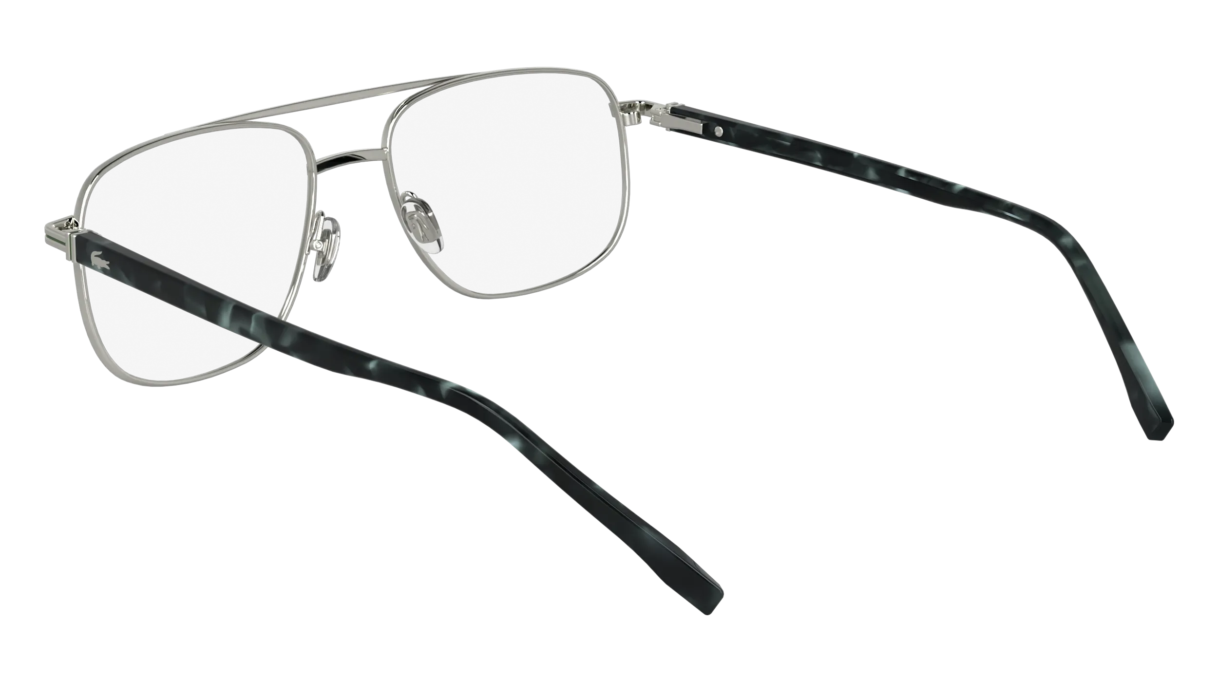 Lacoste L2302 045 Montature da vista Metallo Argento Squadrata Normale - immagine 3
