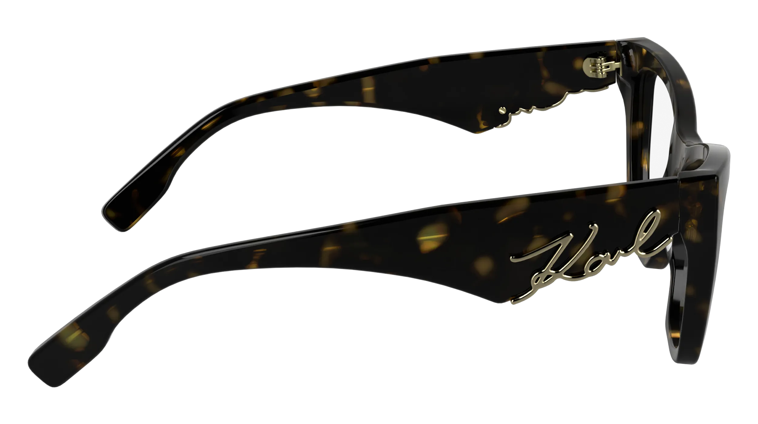 Karl Lagerfeld KL6171 242 Montature da vista Acetato Havana Cat Eye Normale - immagine 4