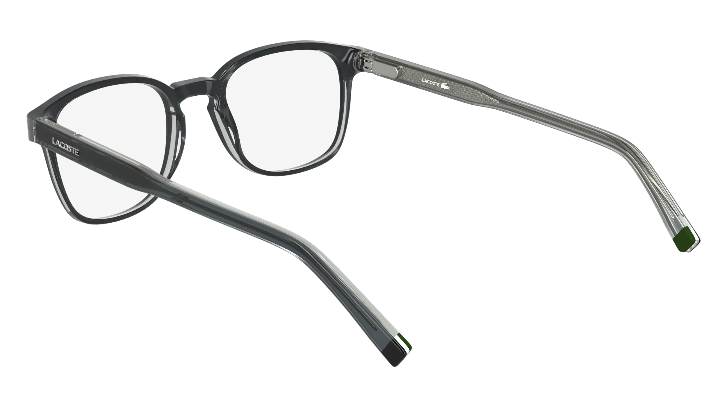 Lacoste L2964 001 Montature da vista Bio-iniettato Nero Squadrata Normale - immagine 3