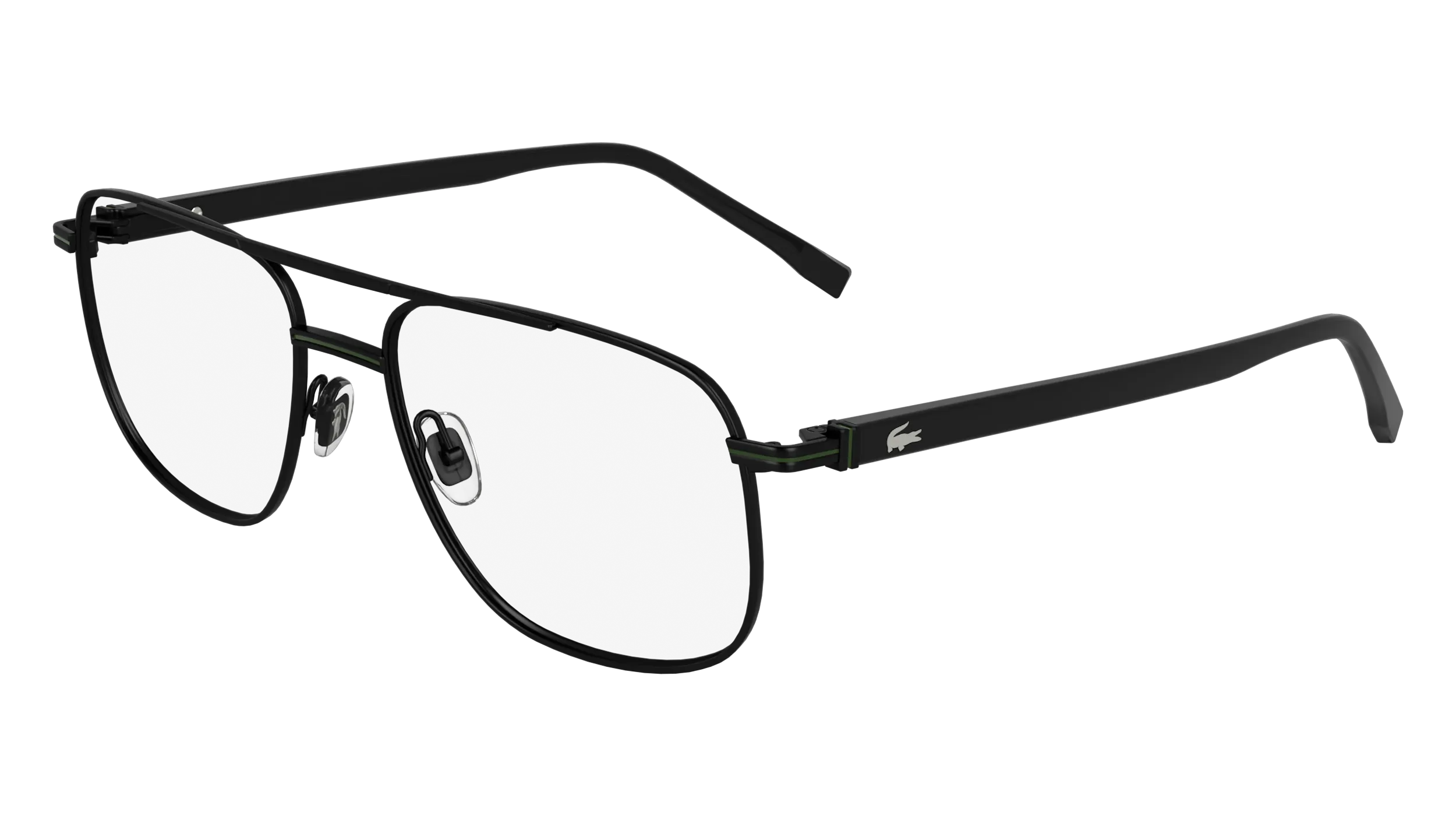 Lacoste L2302 002 Montature da vista Metallo Nero Squadrata Normale - immagine 1