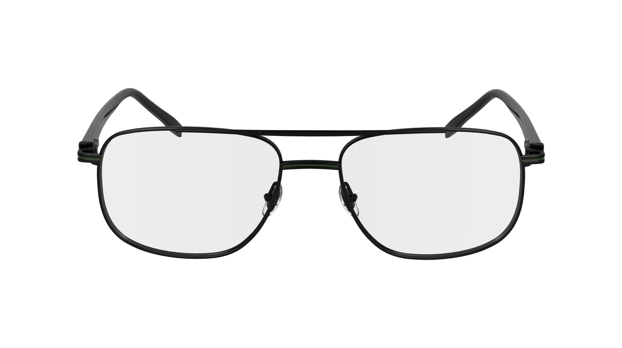 Lacoste L2302 002 Montature da vista Metallo Nero Squadrata Normale - immagine 2