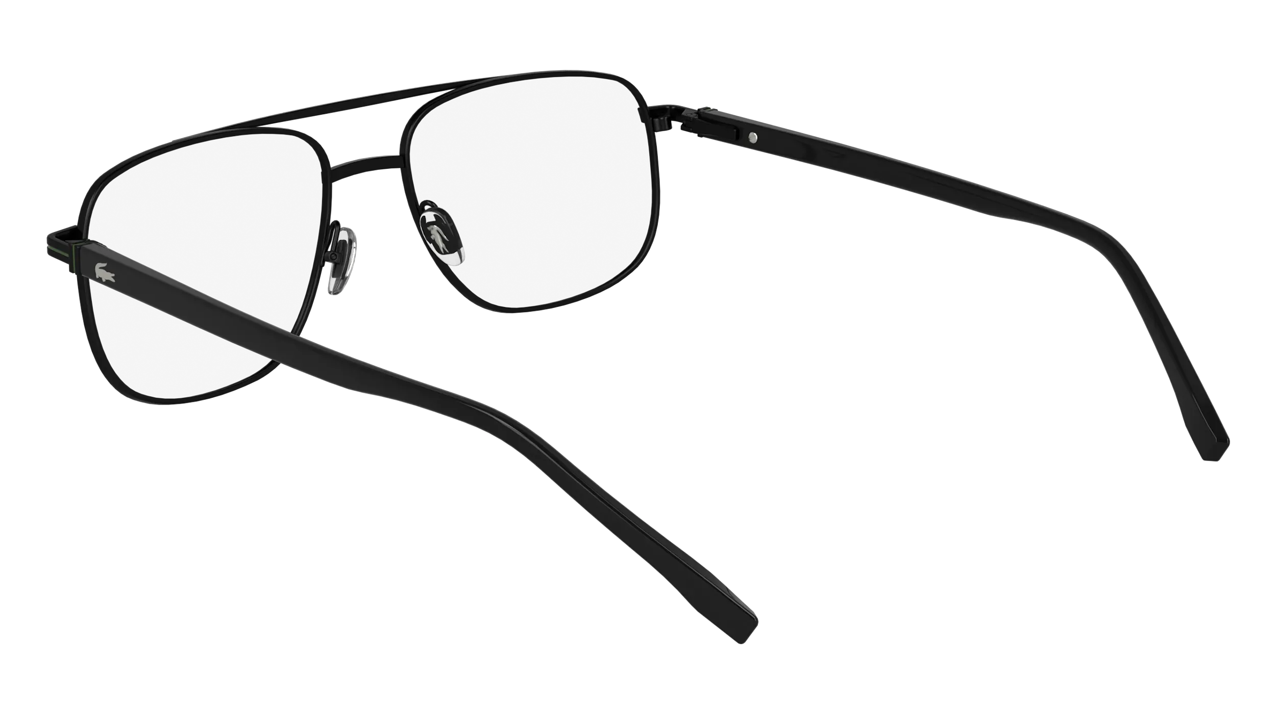 Lacoste L2302 002 Montature da vista Metallo Nero Squadrata Normale - immagine 3