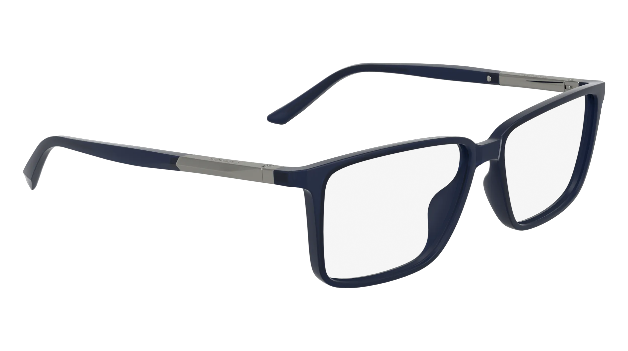 Calvin Klein CK24547 438 Montature da vista Bio-iniettato Blu Squadrata Normale - immagine 4