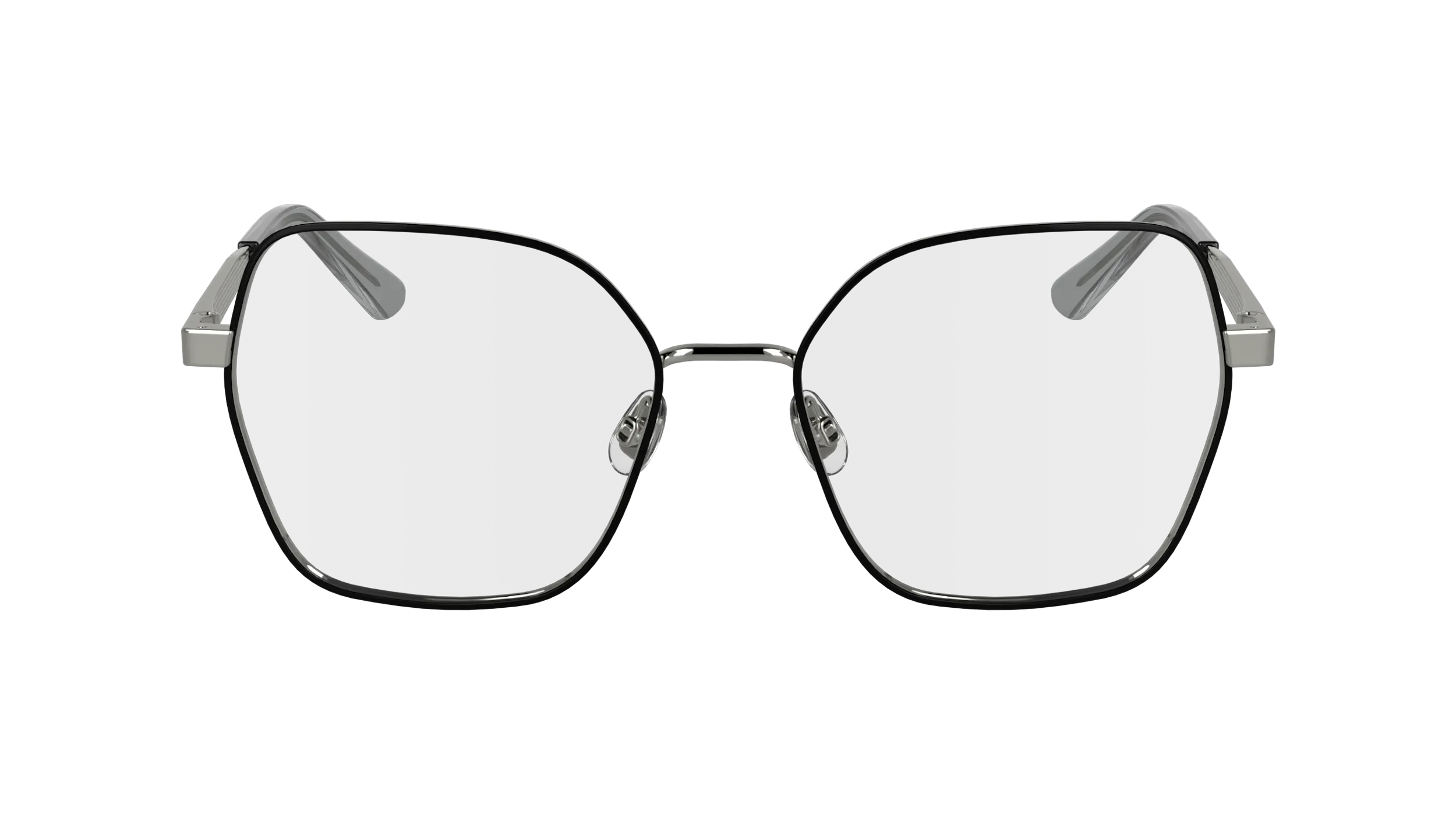 Calvin Klein CK24112 041 Montature da vista Metallo Argento Squadrata Normale - immagine 2