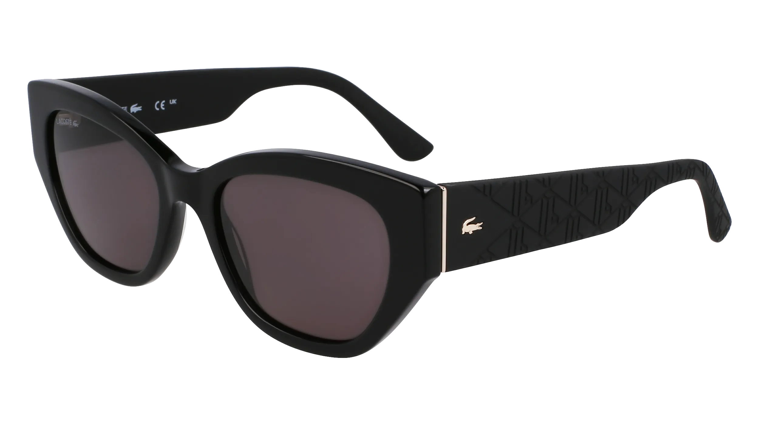Lacoste L6047S 001 Occhiali da sole Acetato Nero Squadrata Normale - immagine 1