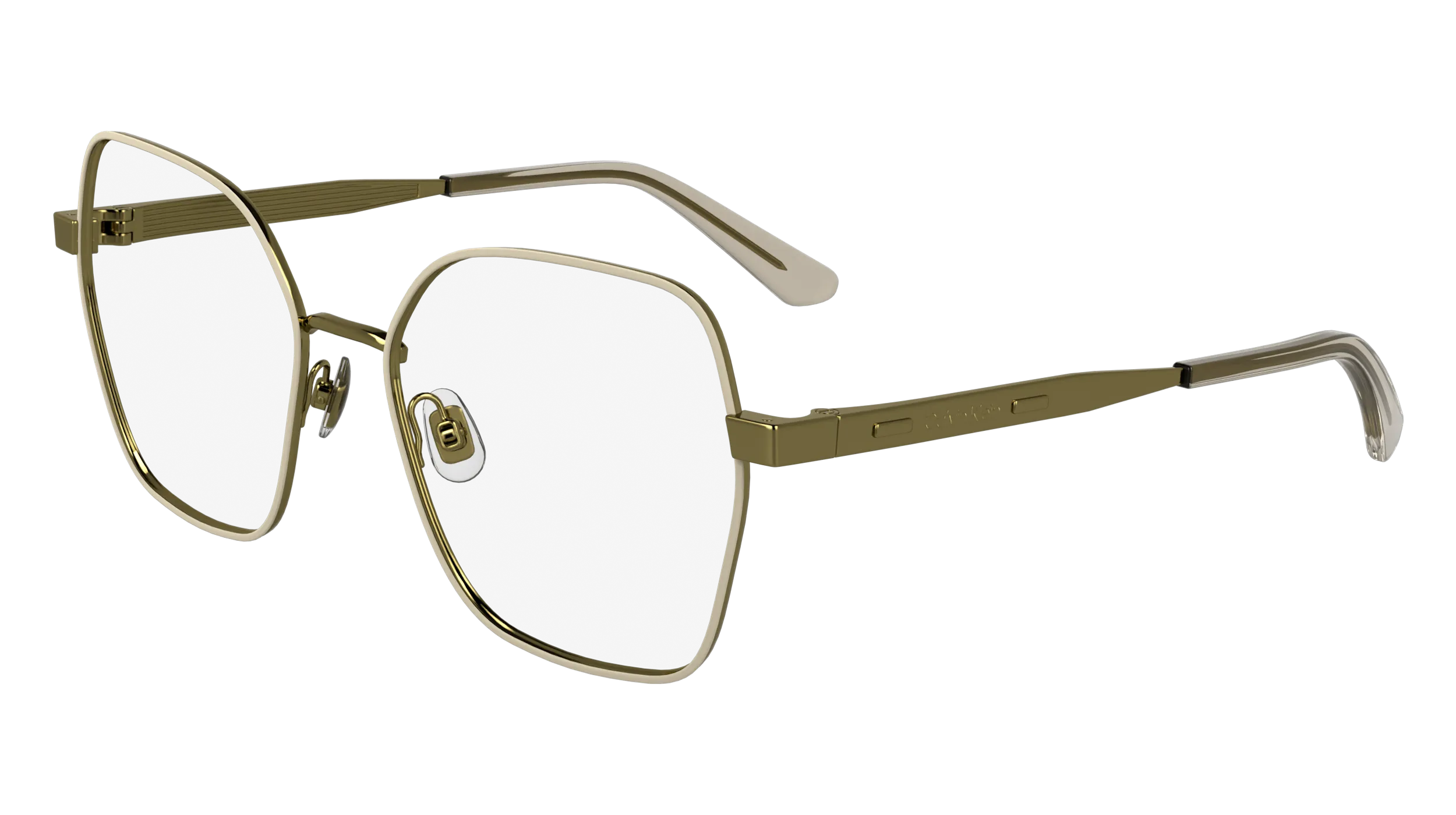 Calvin Klein CK24112 719 Montature da vista Metallo Oro Squadrata Normale - immagine 1