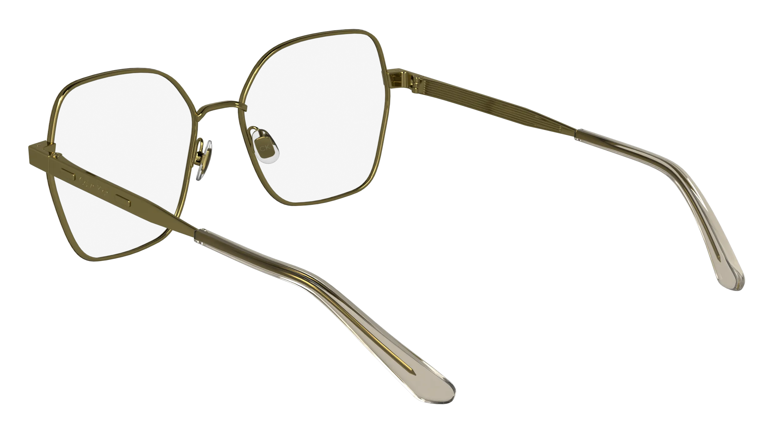 Calvin Klein CK24112 719 Montature da vista Metallo Oro Squadrata Normale - immagine 3