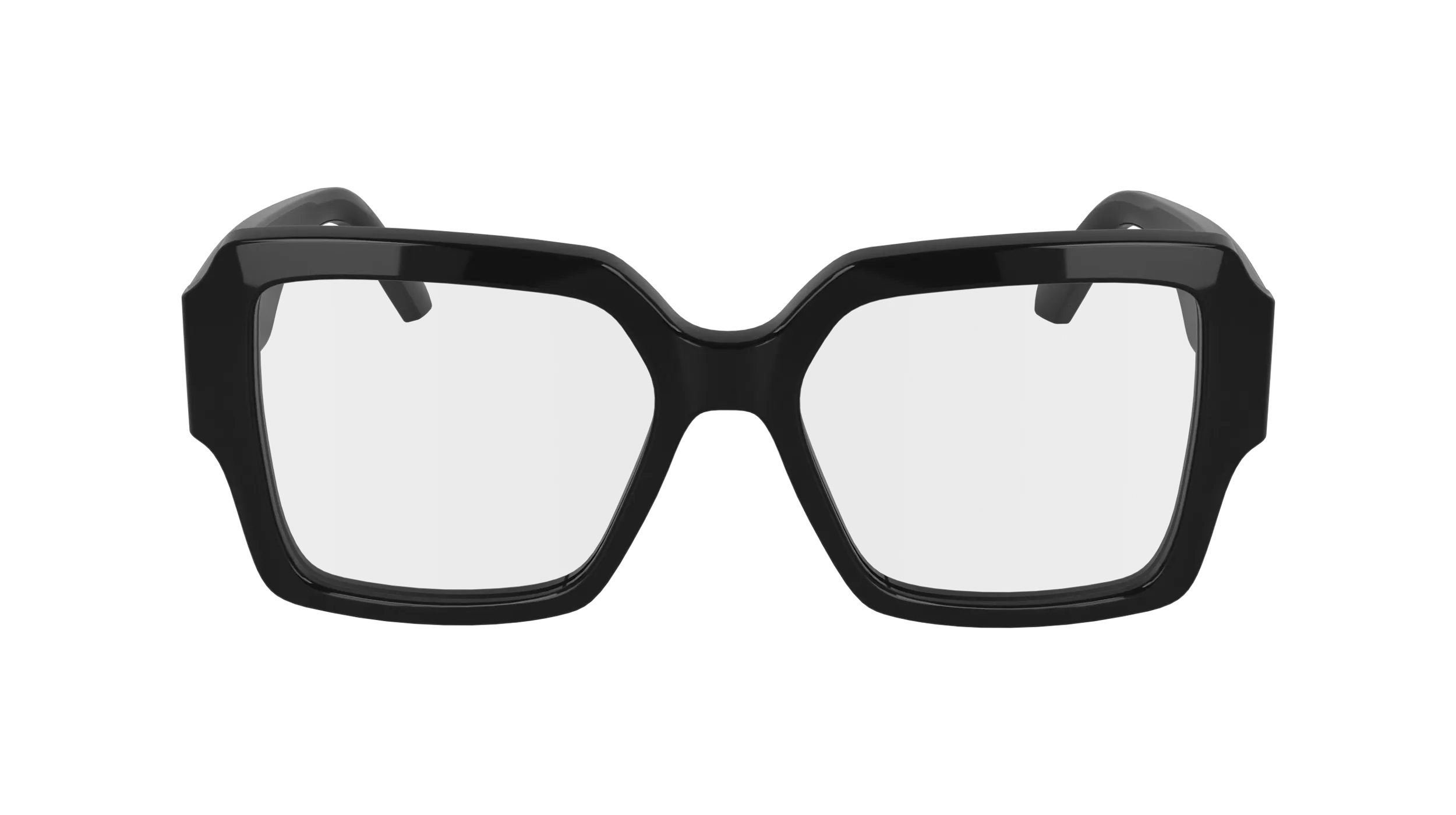 Calvin Klein CKJ24635 001 Montature da vista Acetato Nero Squadrata Normale - immagine 2