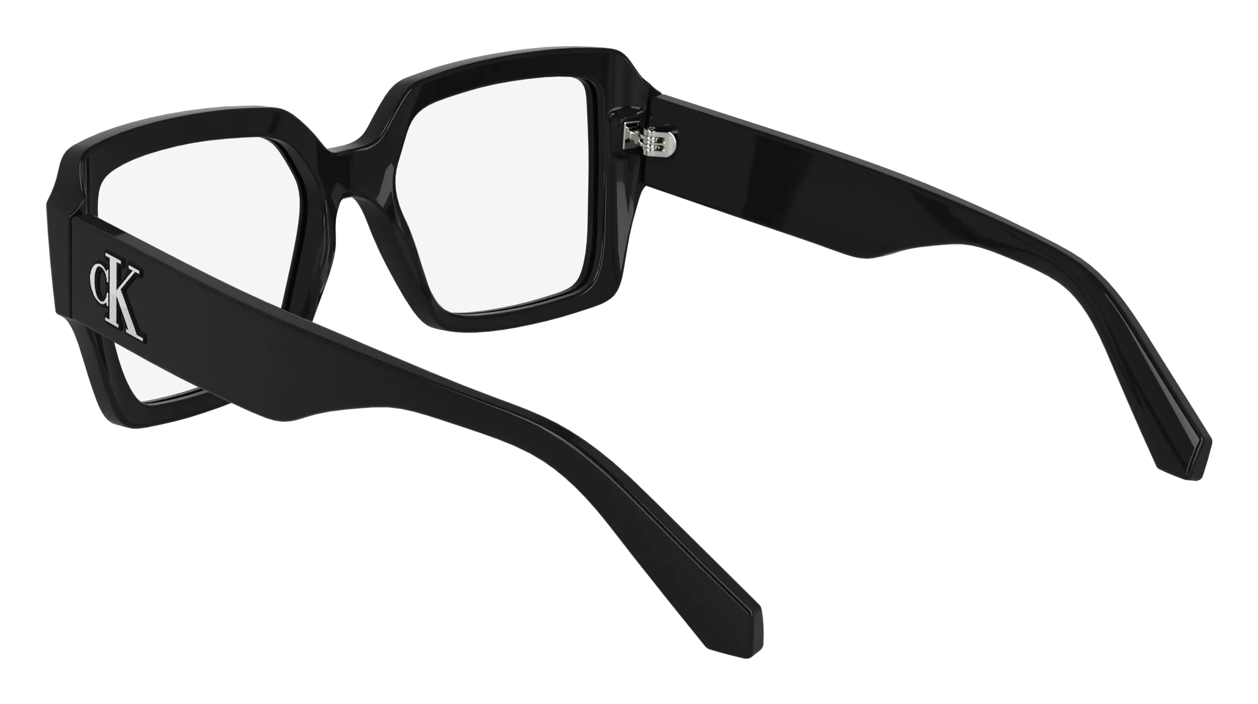Calvin Klein CKJ24635 001 Montature da vista Acetato Nero Squadrata Normale - immagine 3
