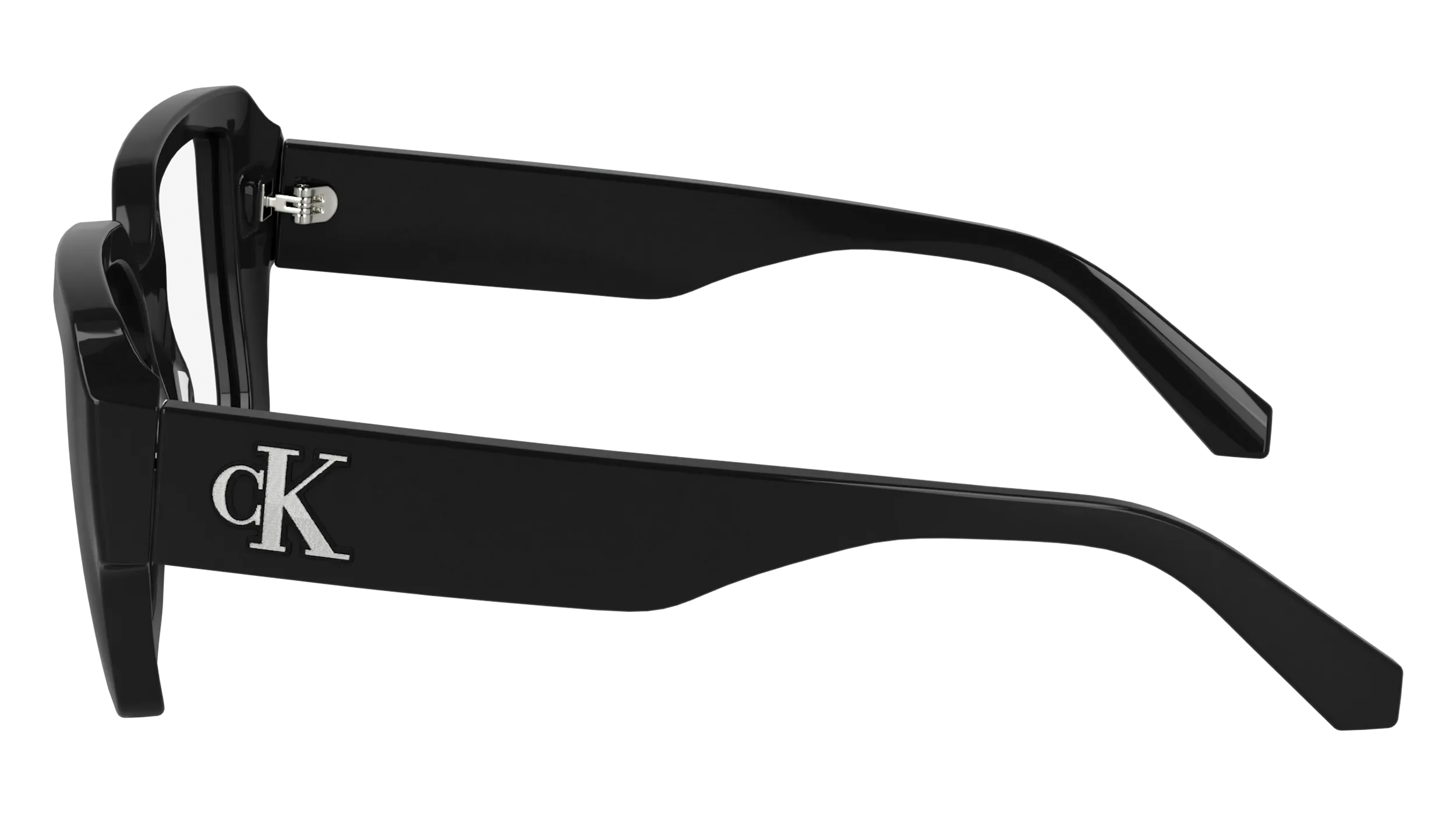 Calvin Klein CKJ24635 001 Montature da vista Acetato Nero Squadrata Normale - immagine 4
