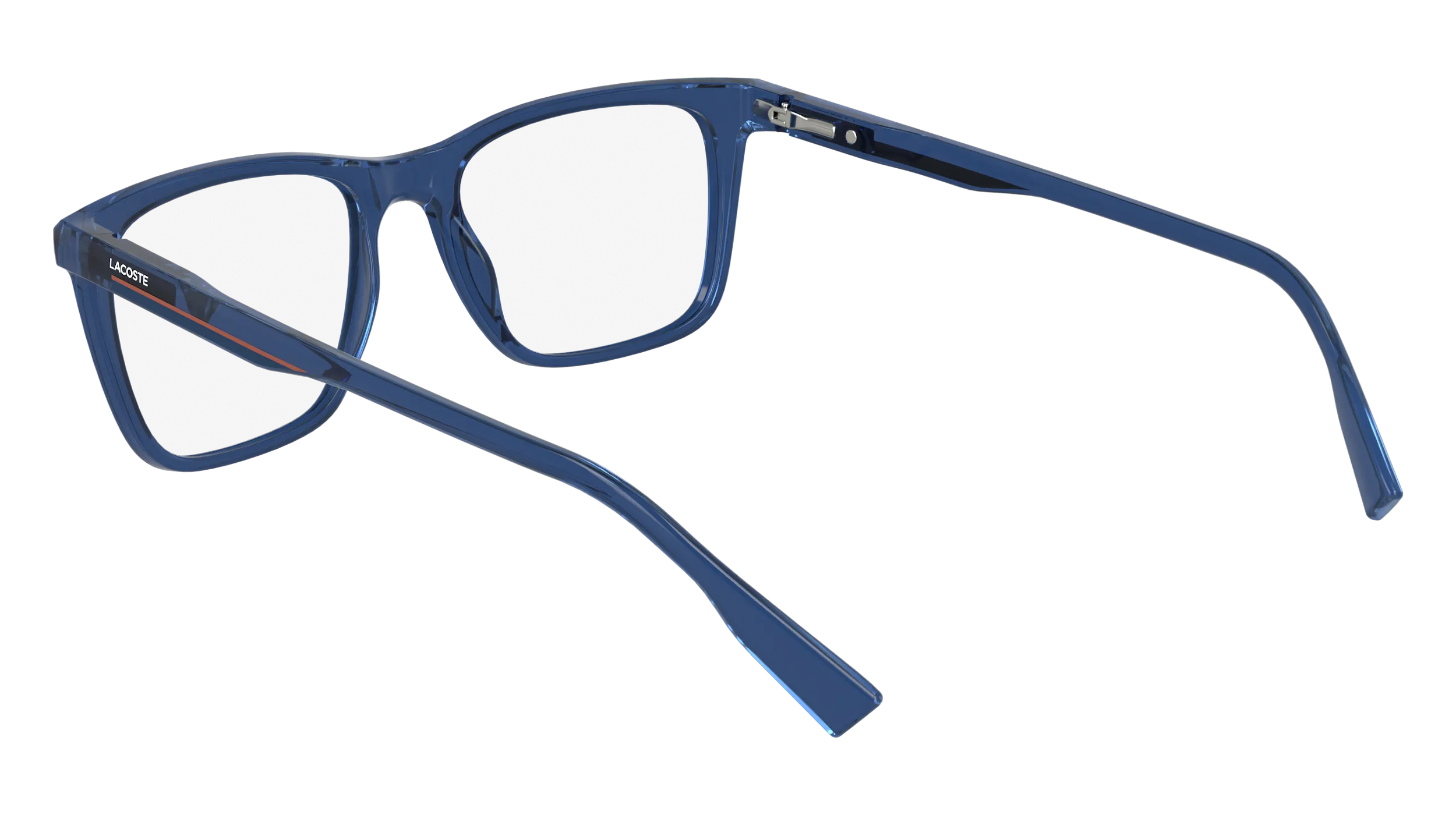 Lacoste L2960 410 Montature da vista Bio-iniettato Blu Squadrata Normale - immagine 3