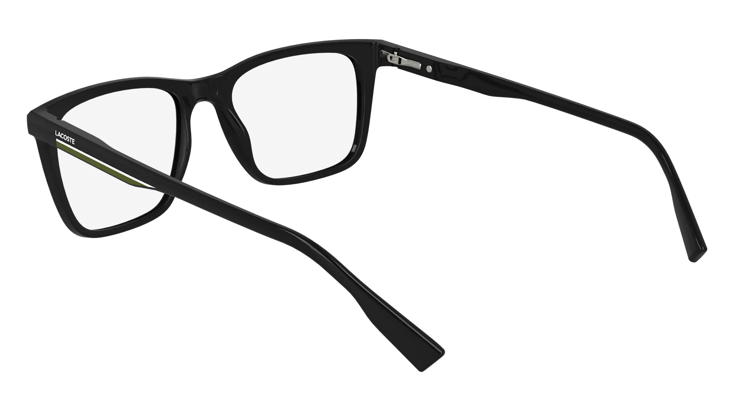 Lacoste L2960 001 Montature da vista Bio-iniettato Nero Squadrata Normale - immagine 3