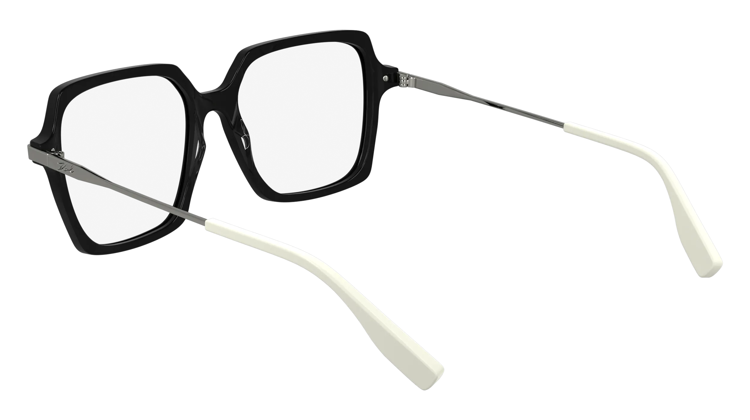 Karl Lagerfeld KL6172 001 Montature da vista Acetato Nero Squadrata Normale - immagine 3