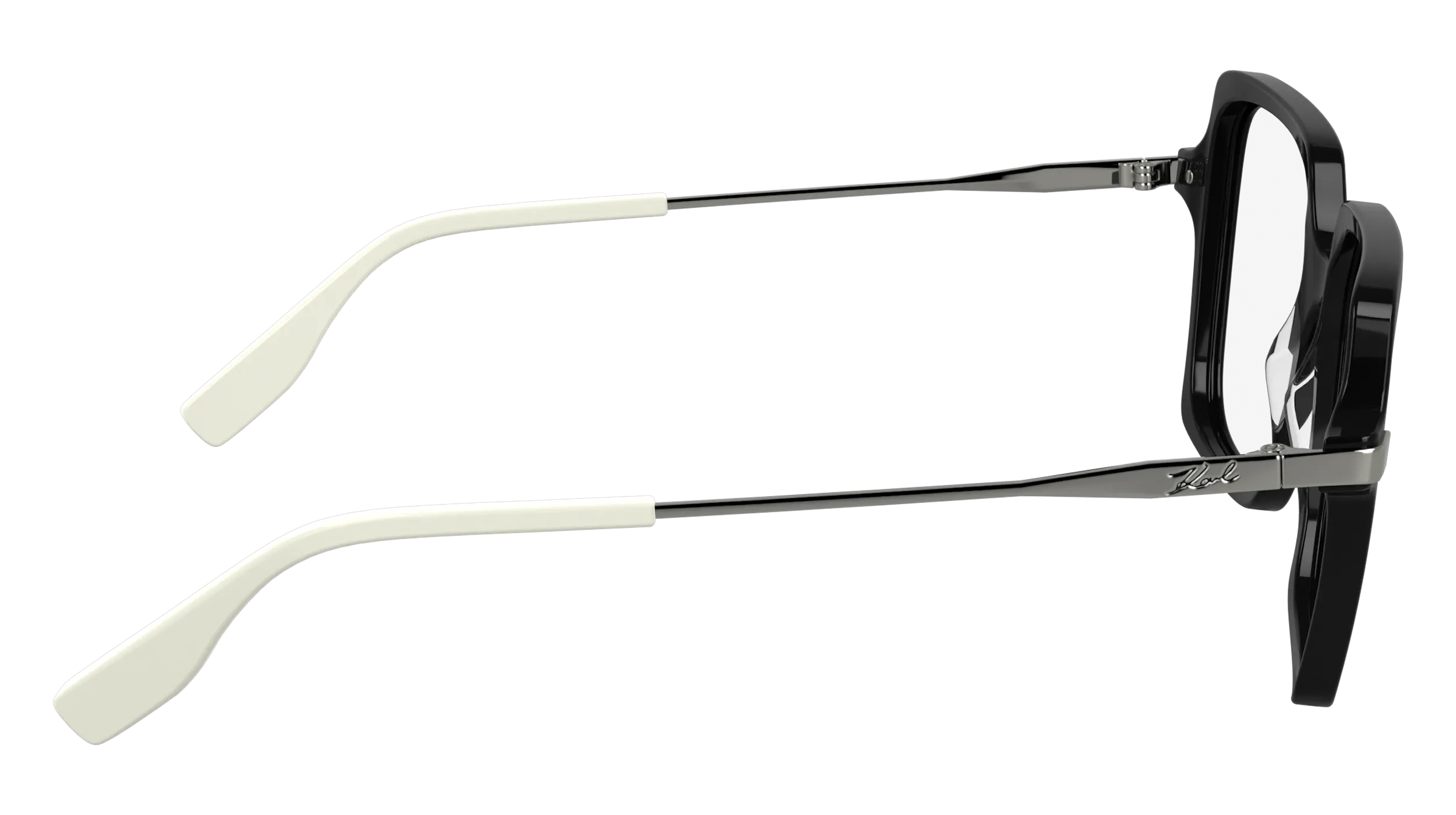 Karl Lagerfeld KL6172 001 Montature da vista Acetato Nero Squadrata Normale - immagine 4