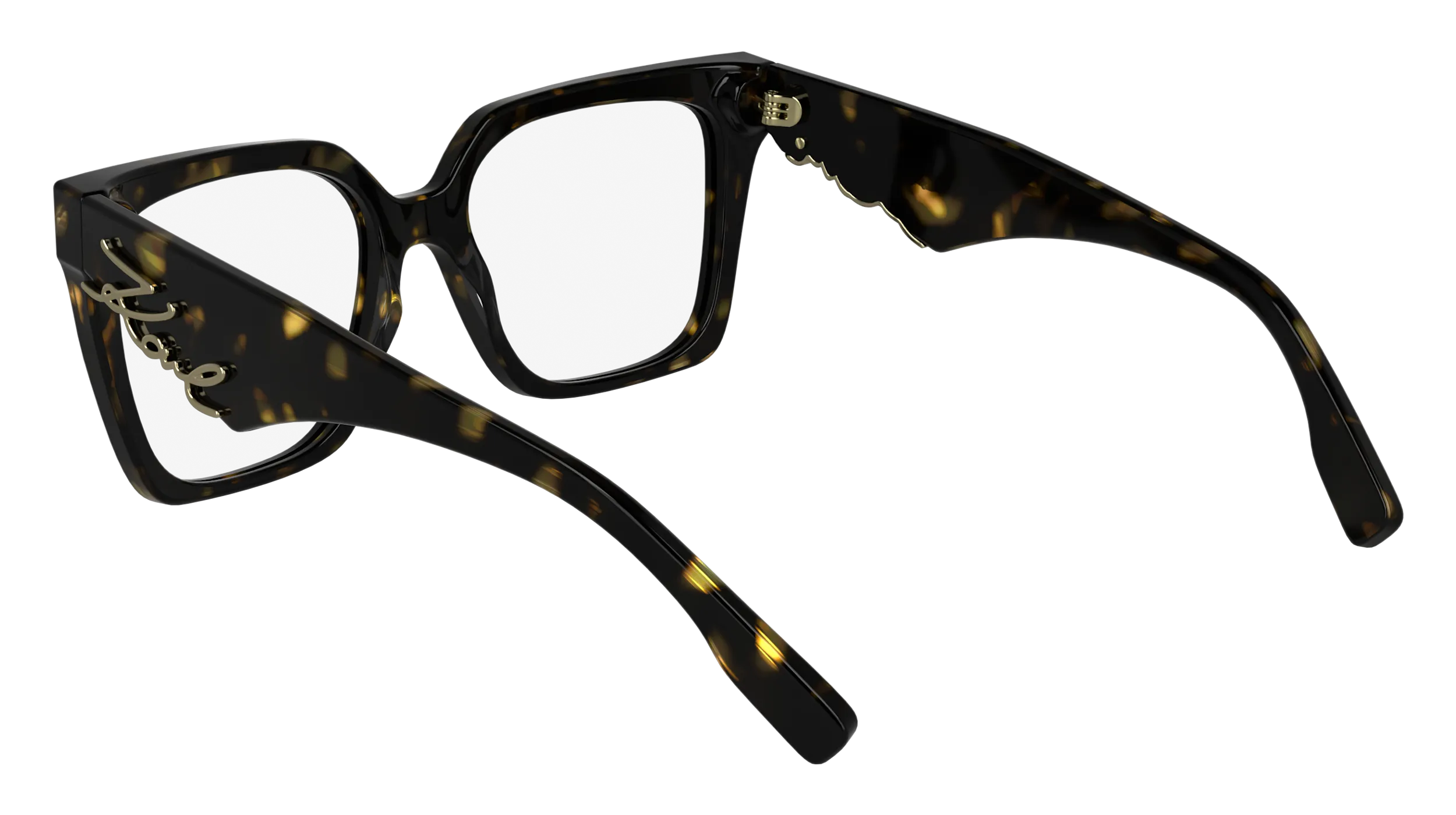 Karl Lagerfeld KL6170 242 Montature da vista Acetato Havana Squadrata Normale - immagine 3