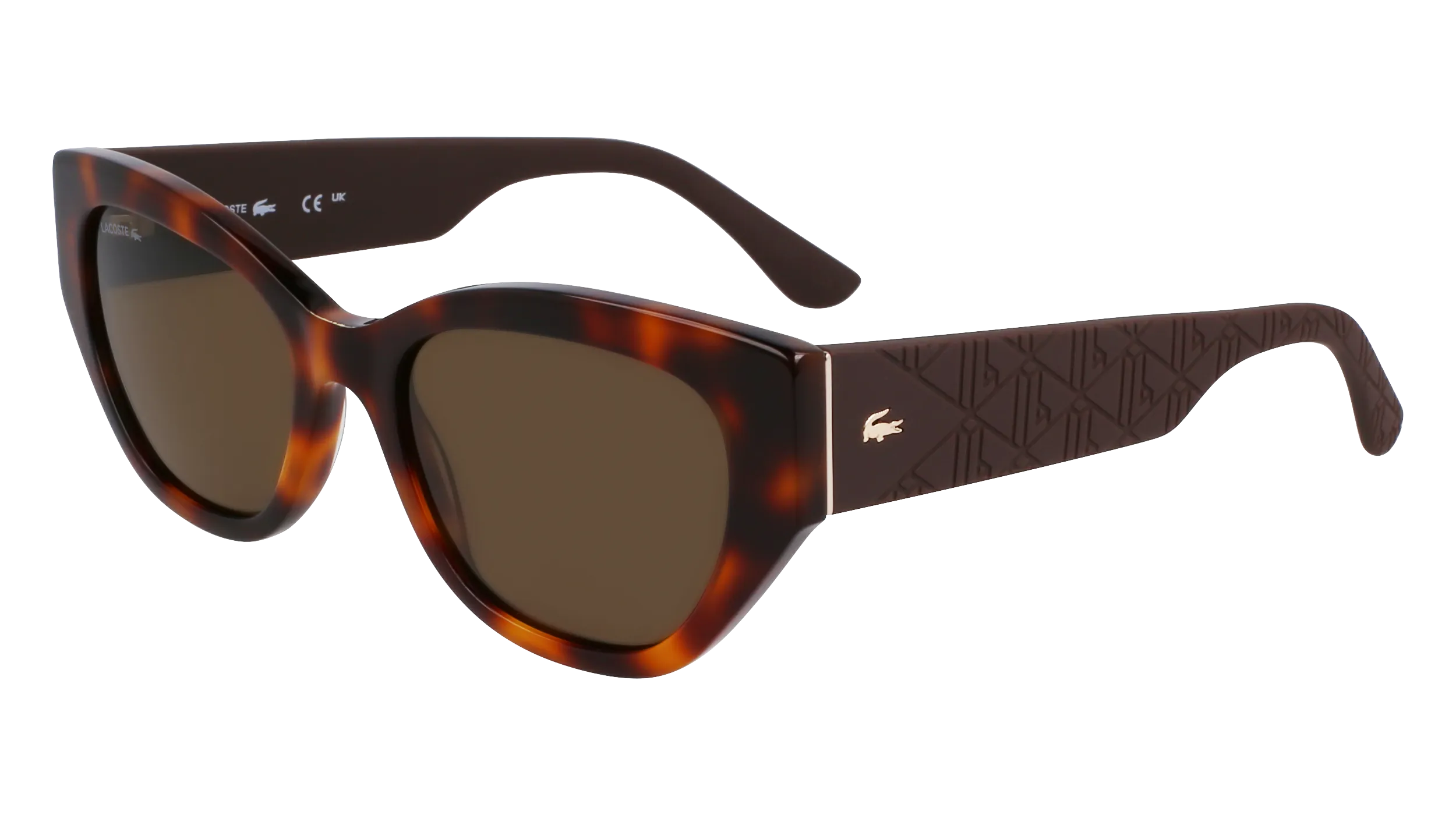 Lacoste L6047S 214 Occhiali da sole Acetato Havana Squadrata Normale - immagine 1