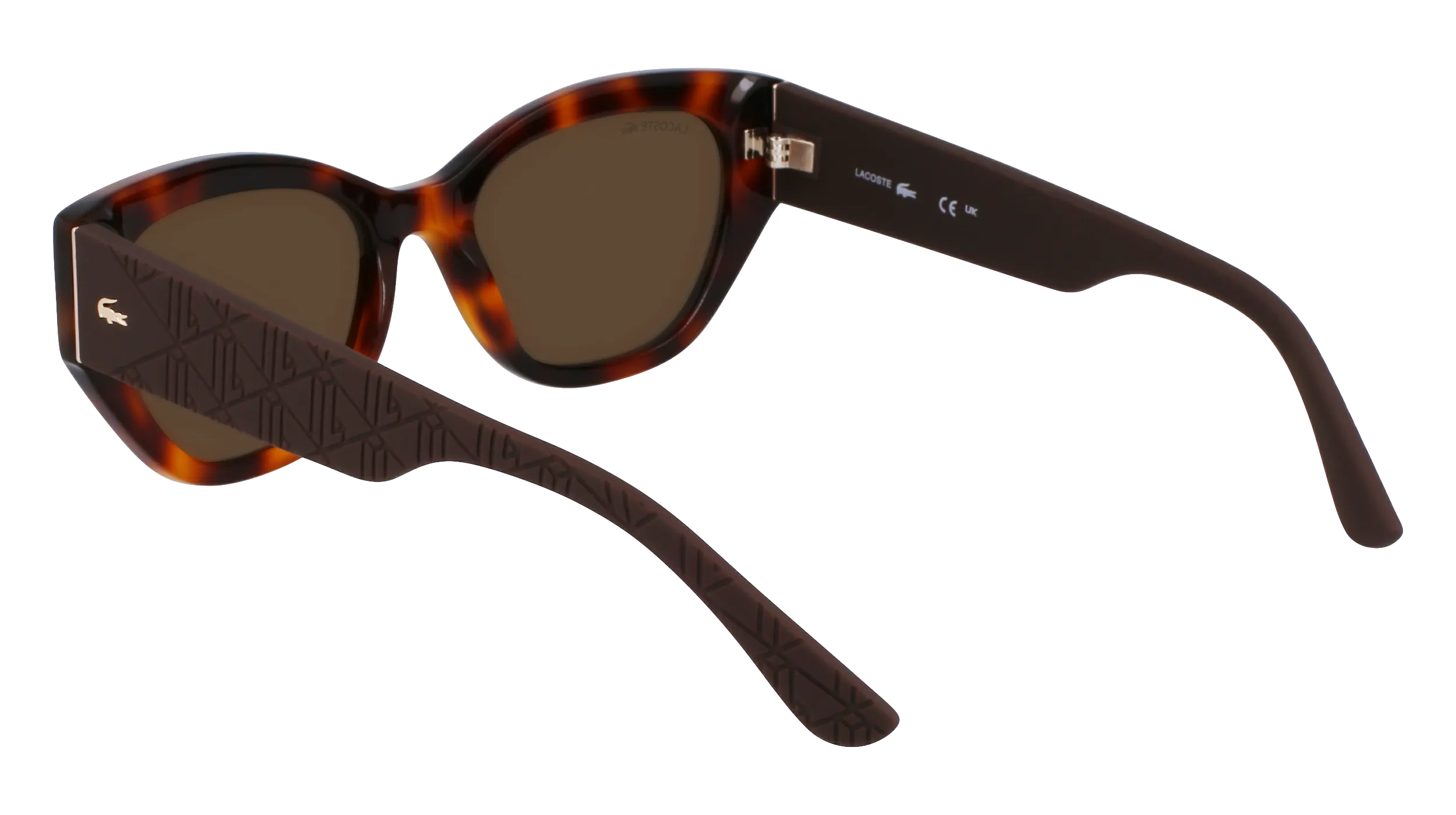 Lacoste L6047S 214 Occhiali da sole Acetato Havana Squadrata Normale - immagine 3