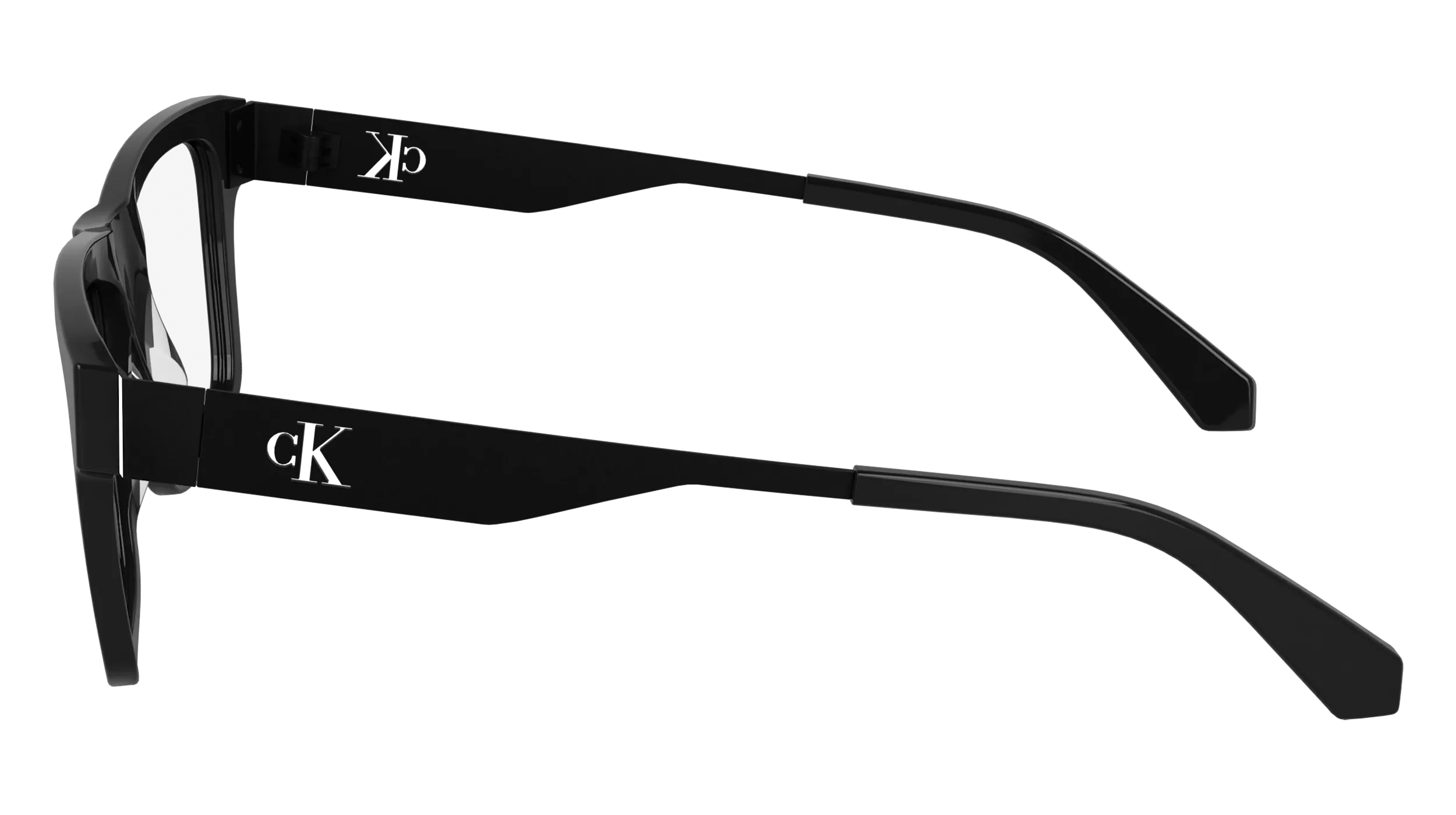 Calvin Klein CKJ24632 001 Montature da vista Acetato Nero Squadrata Normale - immagine 3