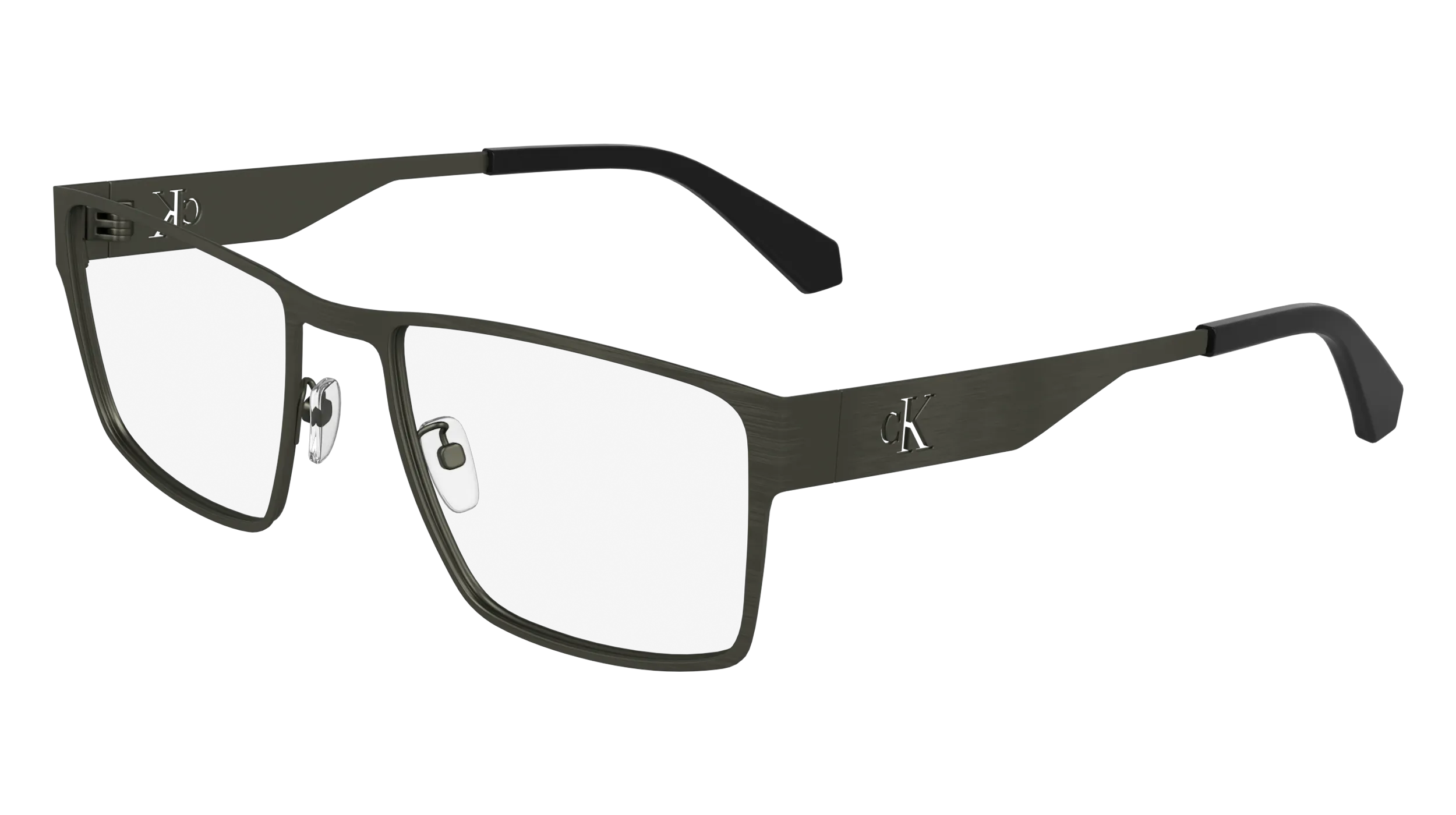 Calvin Klein CKJ24208 016 Montature da vista Metallo Nero Squadrata Normale - immagine 1
