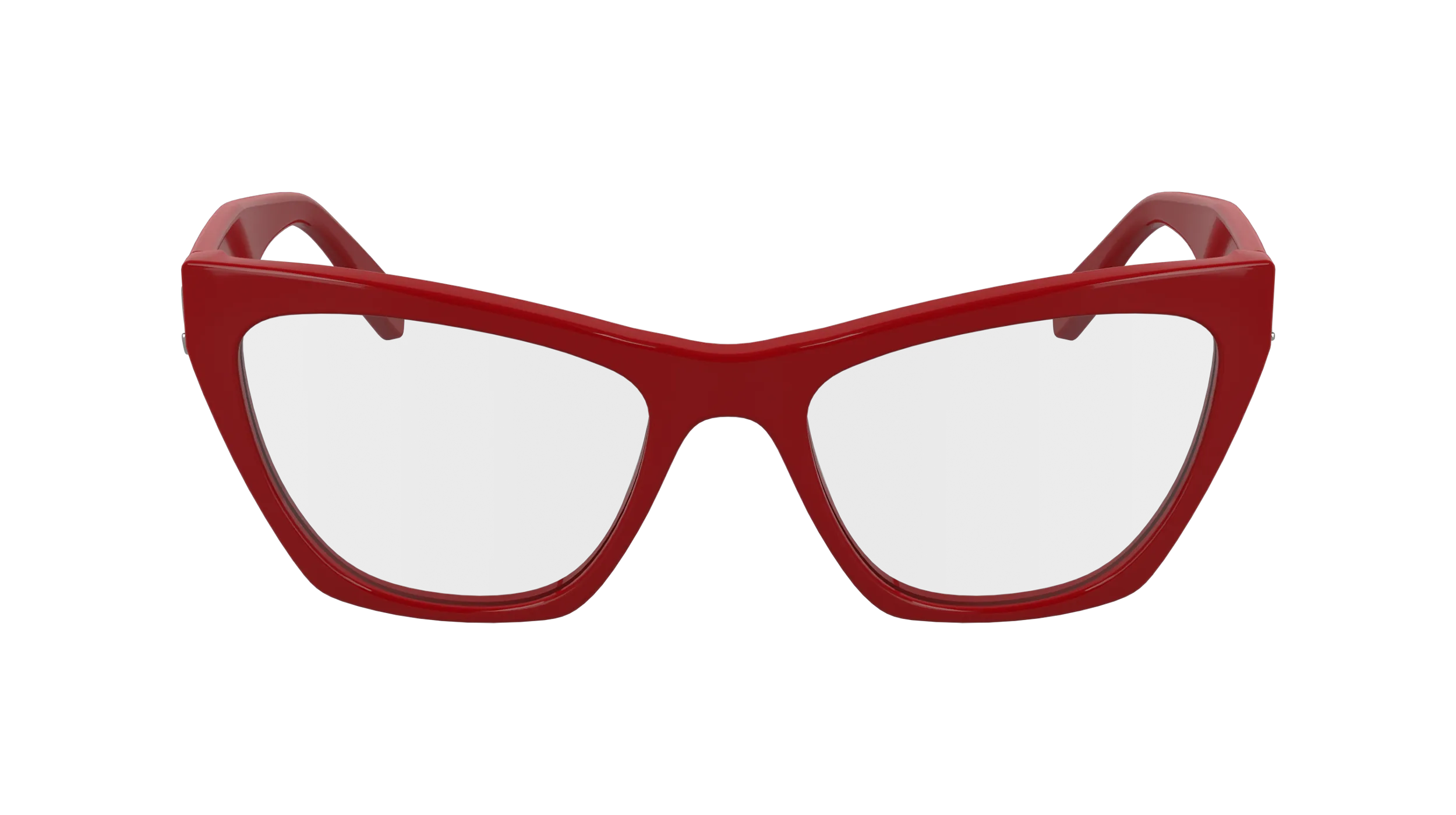 Karl Lagerfeld KL6171 600 Montature da vista Acetato Rosso Cat Eye Normale - immagine 2