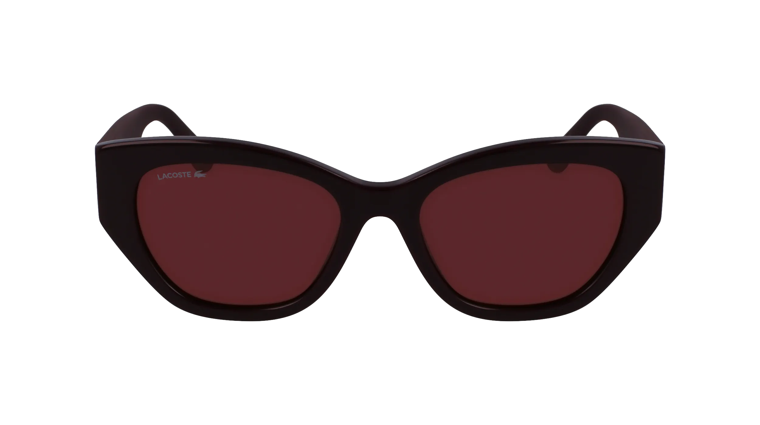 Lacoste L6047S 601 Occhiali da sole Acetato Bordeaux Squadrata Normale - immagine 2
