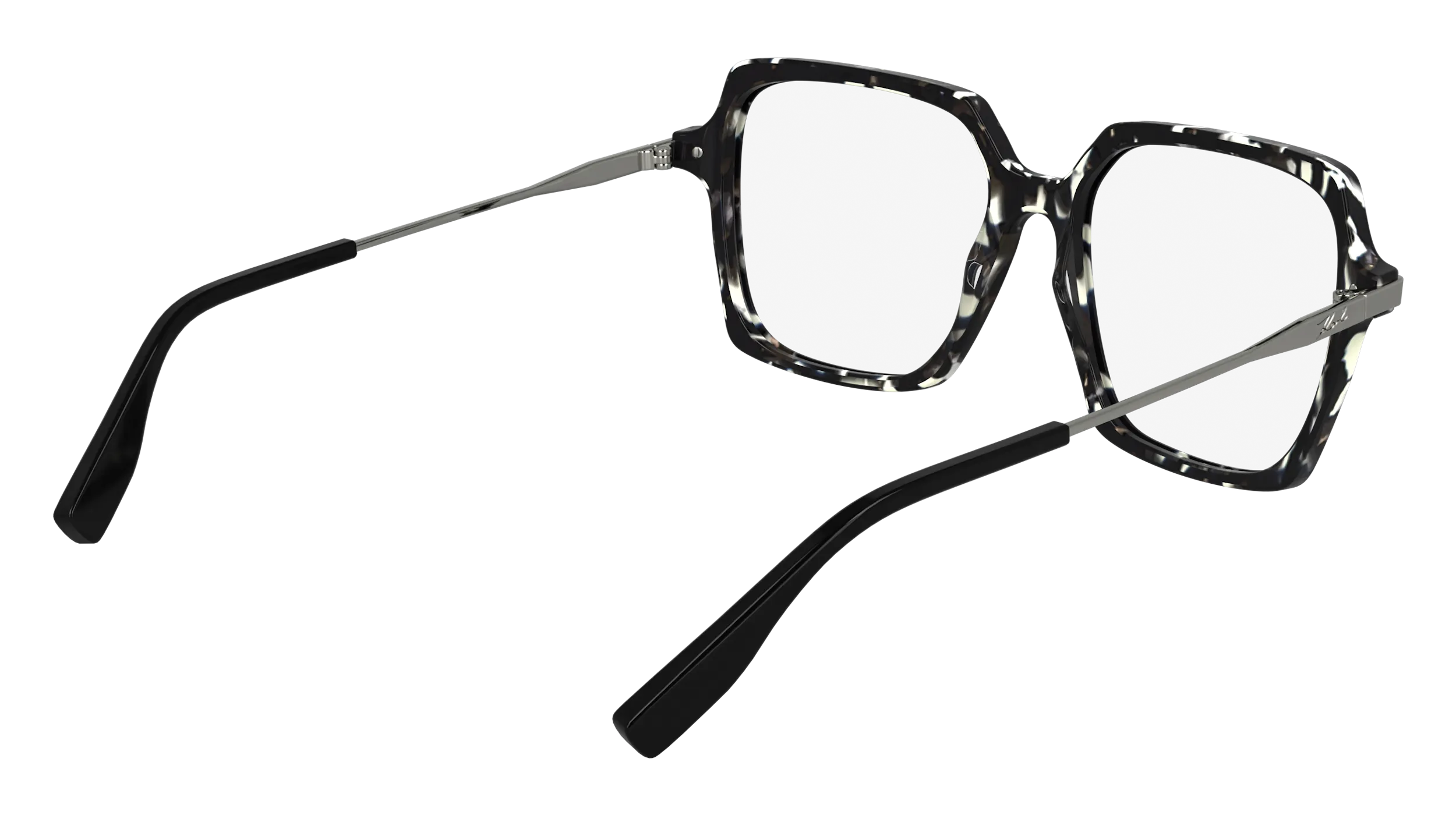 Karl Lagerfeld KL6172 016 Montature da vista Acetato Nero Squadrata Normale - immagine 4
