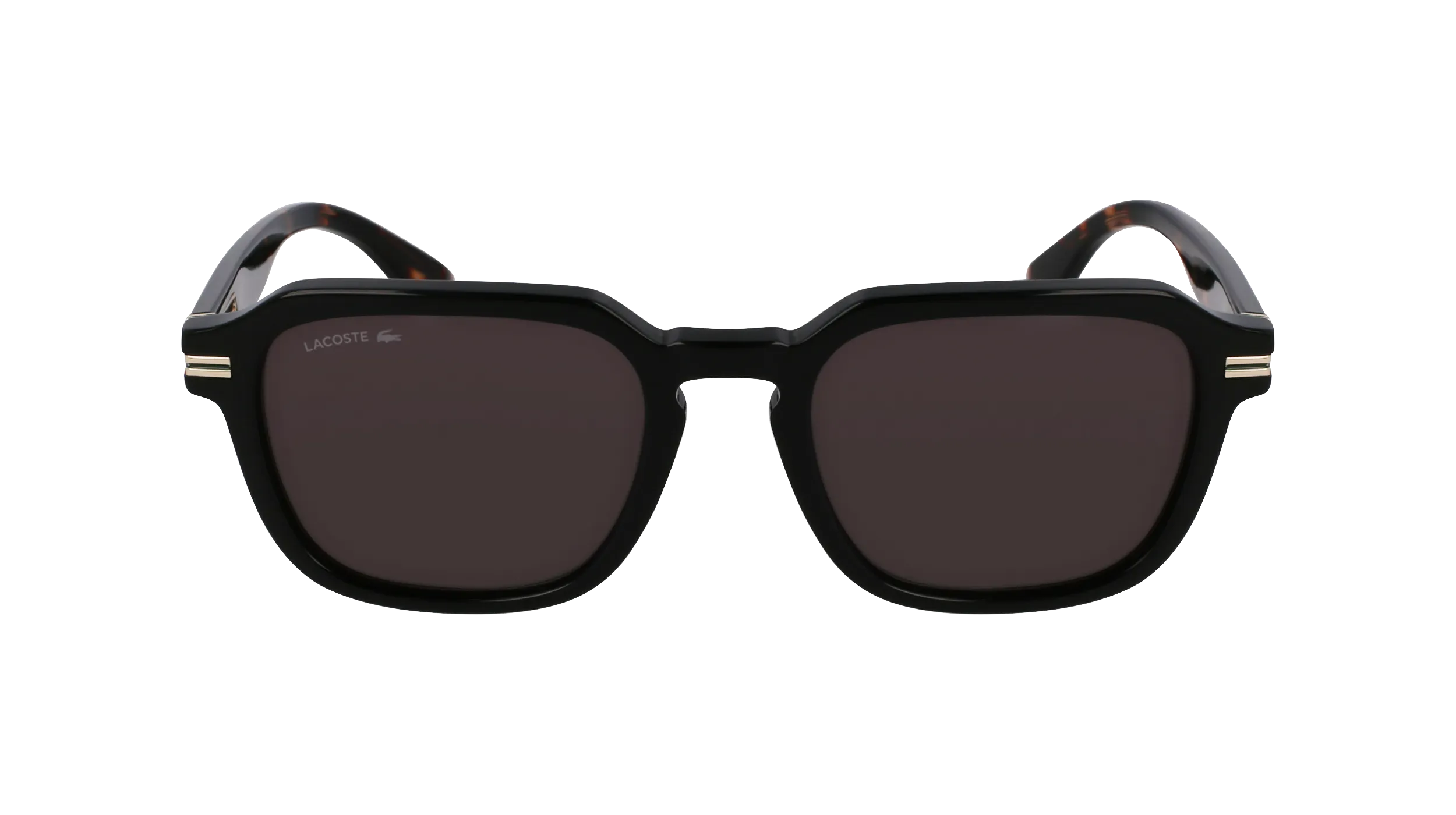 Lacoste L6046S 006 Occhiali da sole Acetato Nero Squadrata Normale - immagine 2