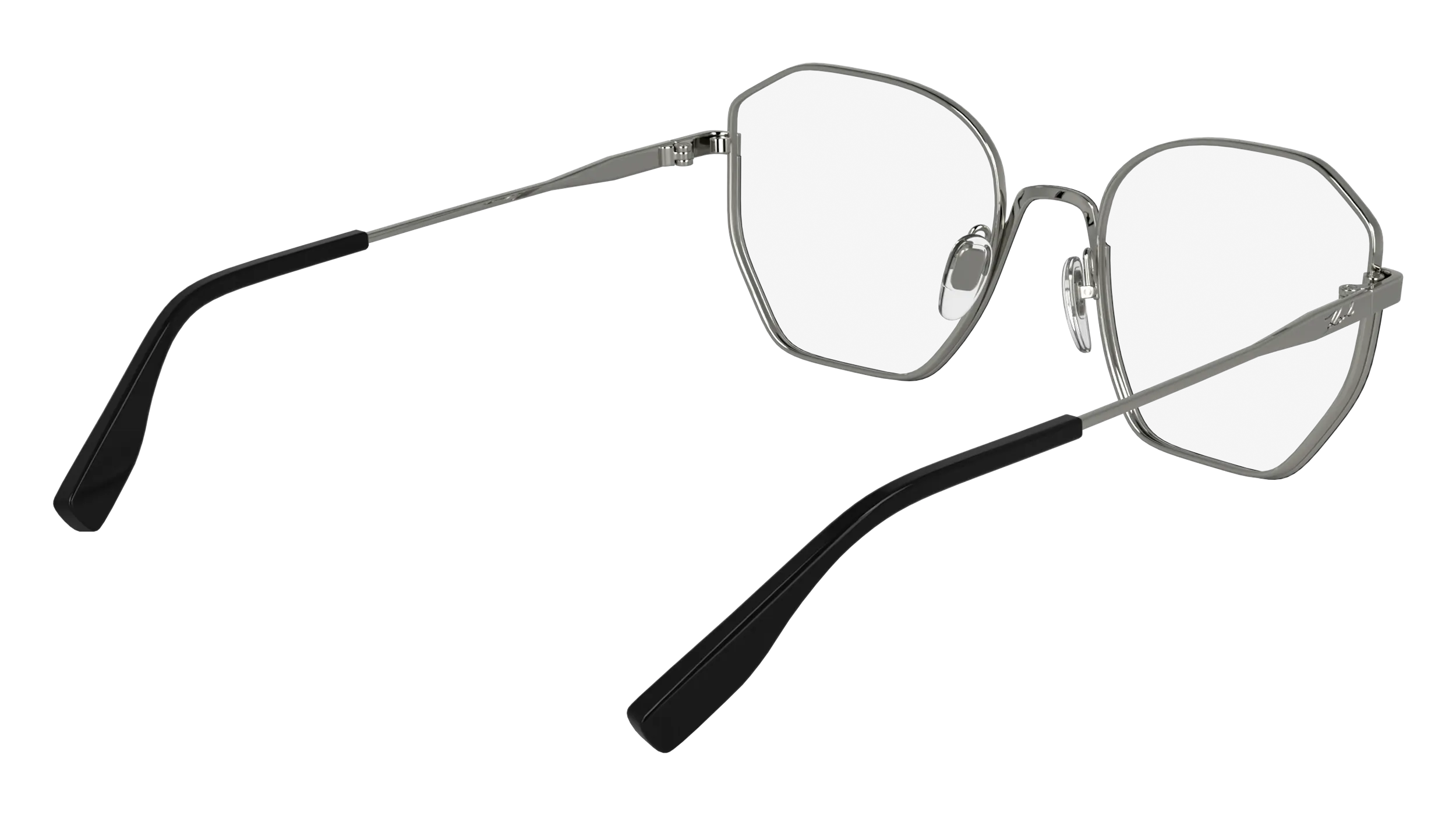 Karl Lagerfeld KL356 044 Montature da vista Metallo Nero Squadrata Normale - immagine 4