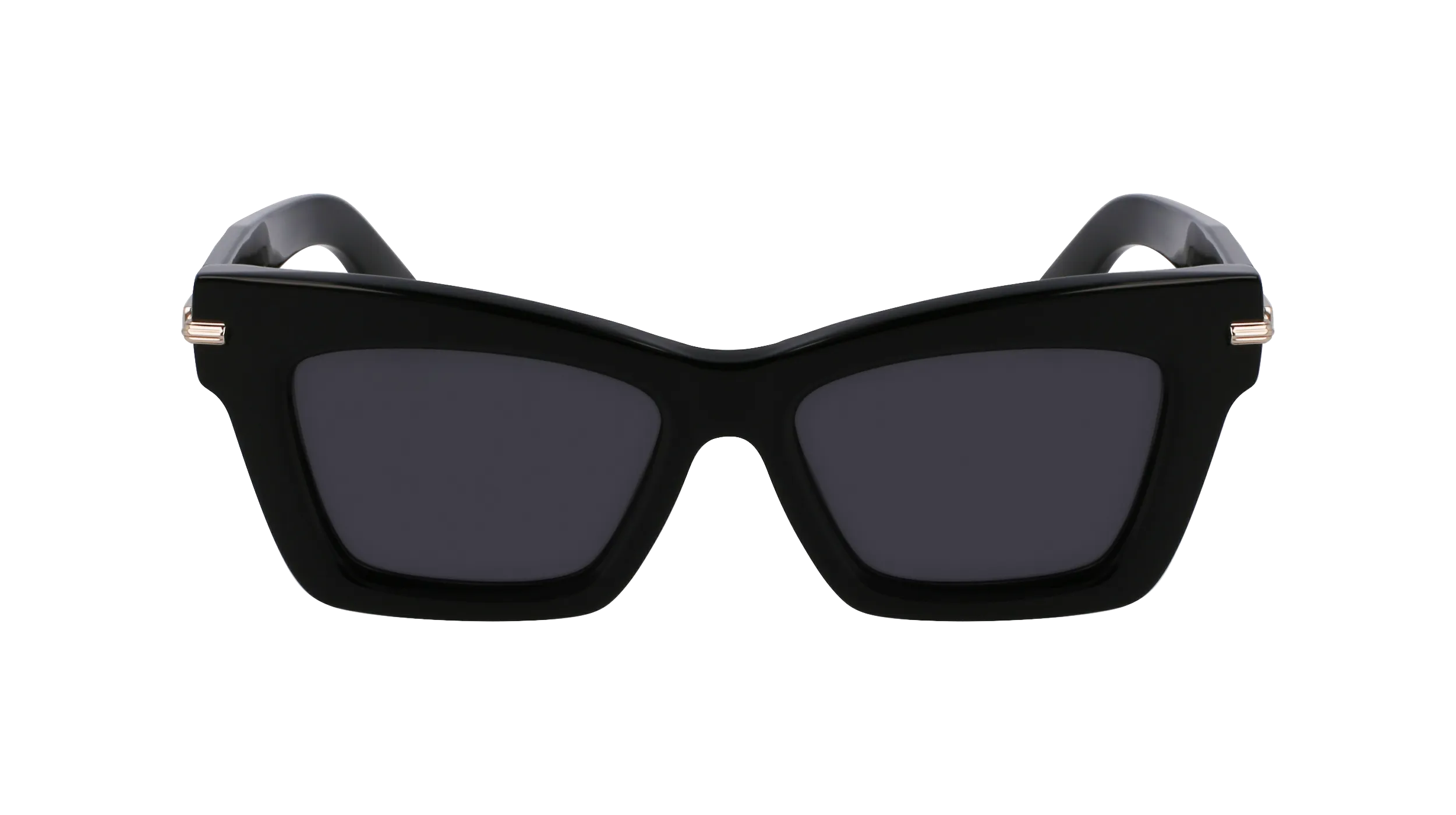 Ferragamo SF2031S 001 Occhiali da sole Acetato Nero Squadrata Normale - immagine 2
