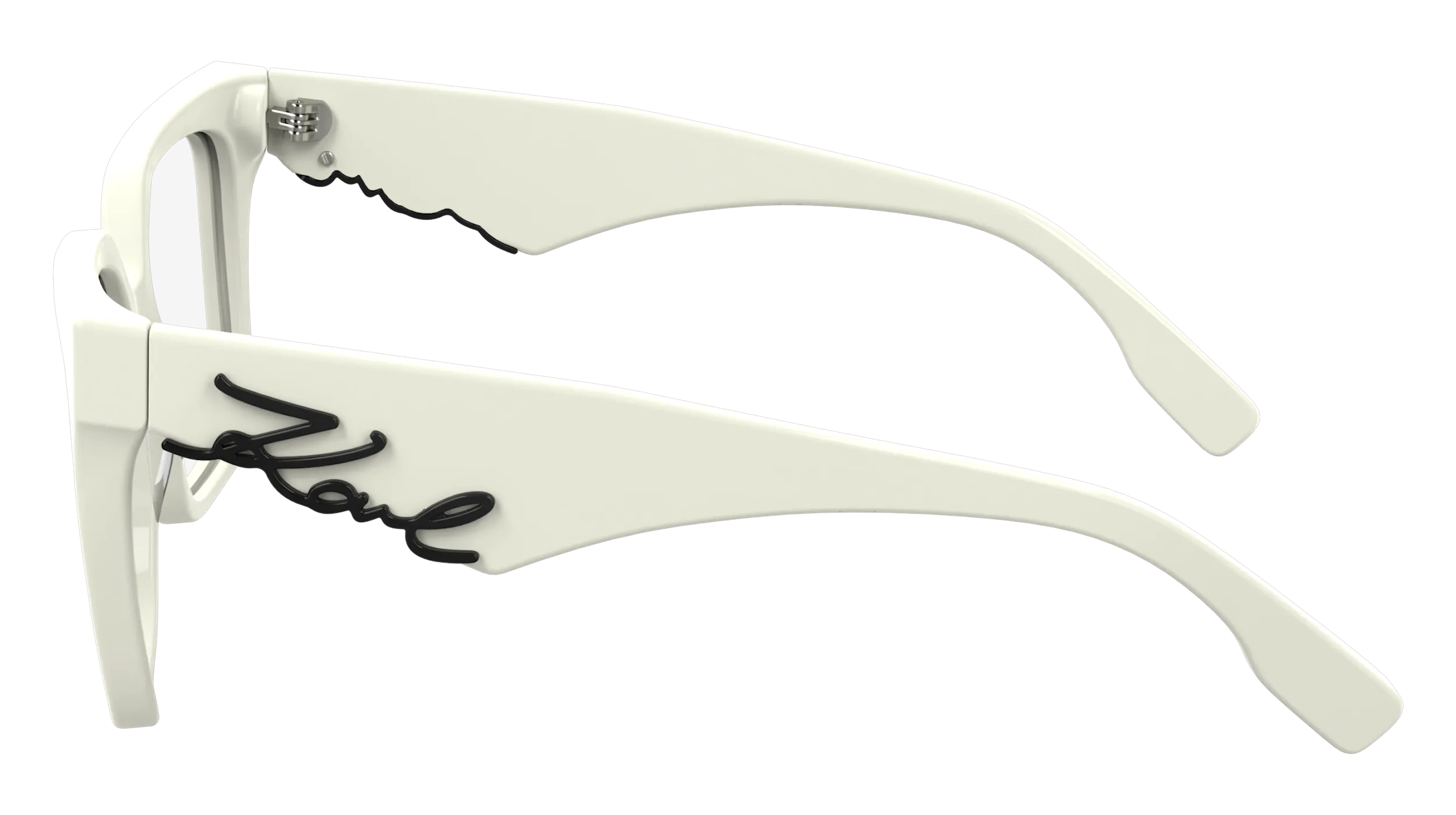 Karl Lagerfeld KL6170 105 Montature da vista Acetato Bianco Squadrata Normale - immagine 4