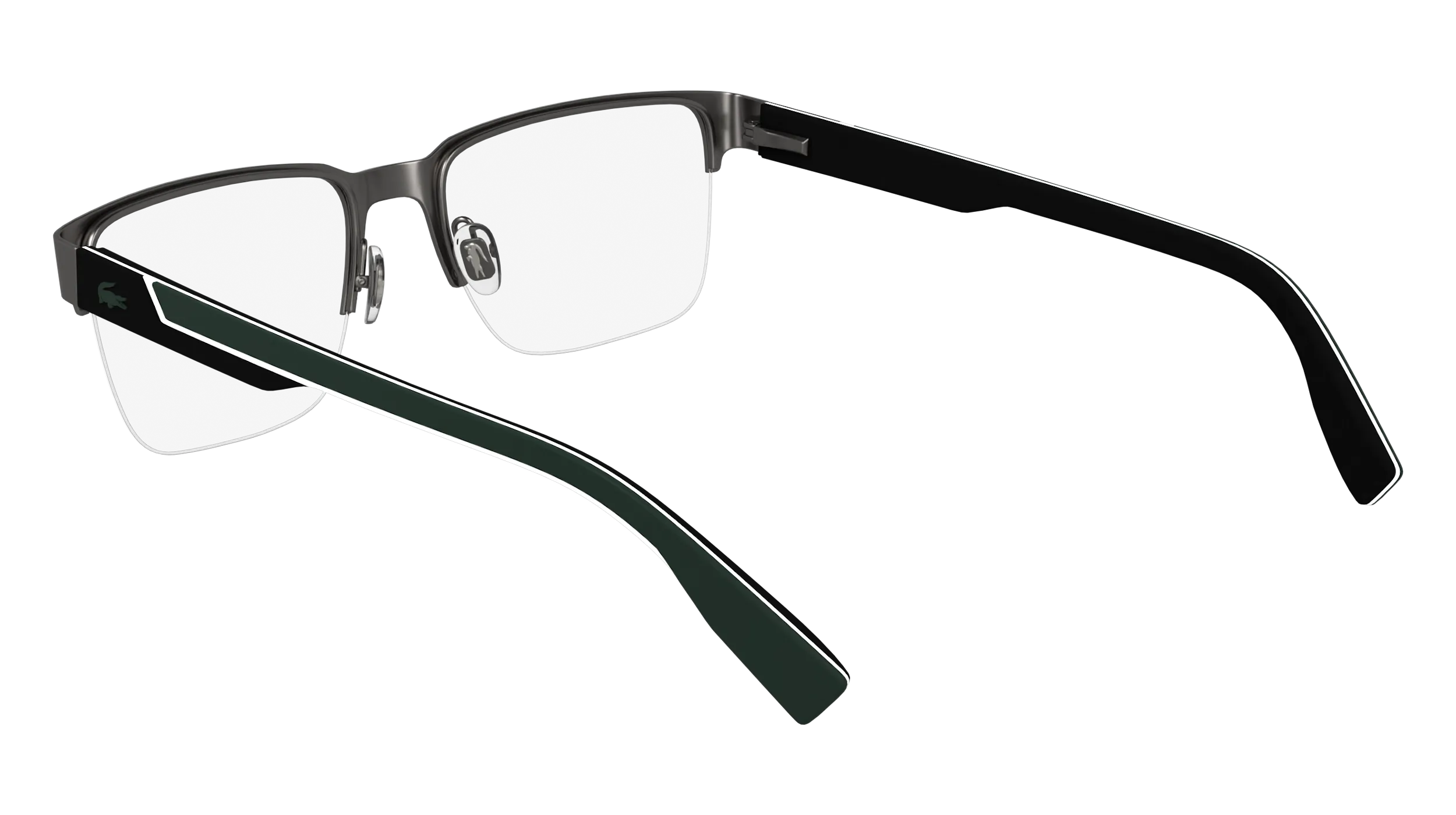 Lacoste L2305 038 Montature da vista Metallo Canna di fucile Squadrata Normale - immagine 3