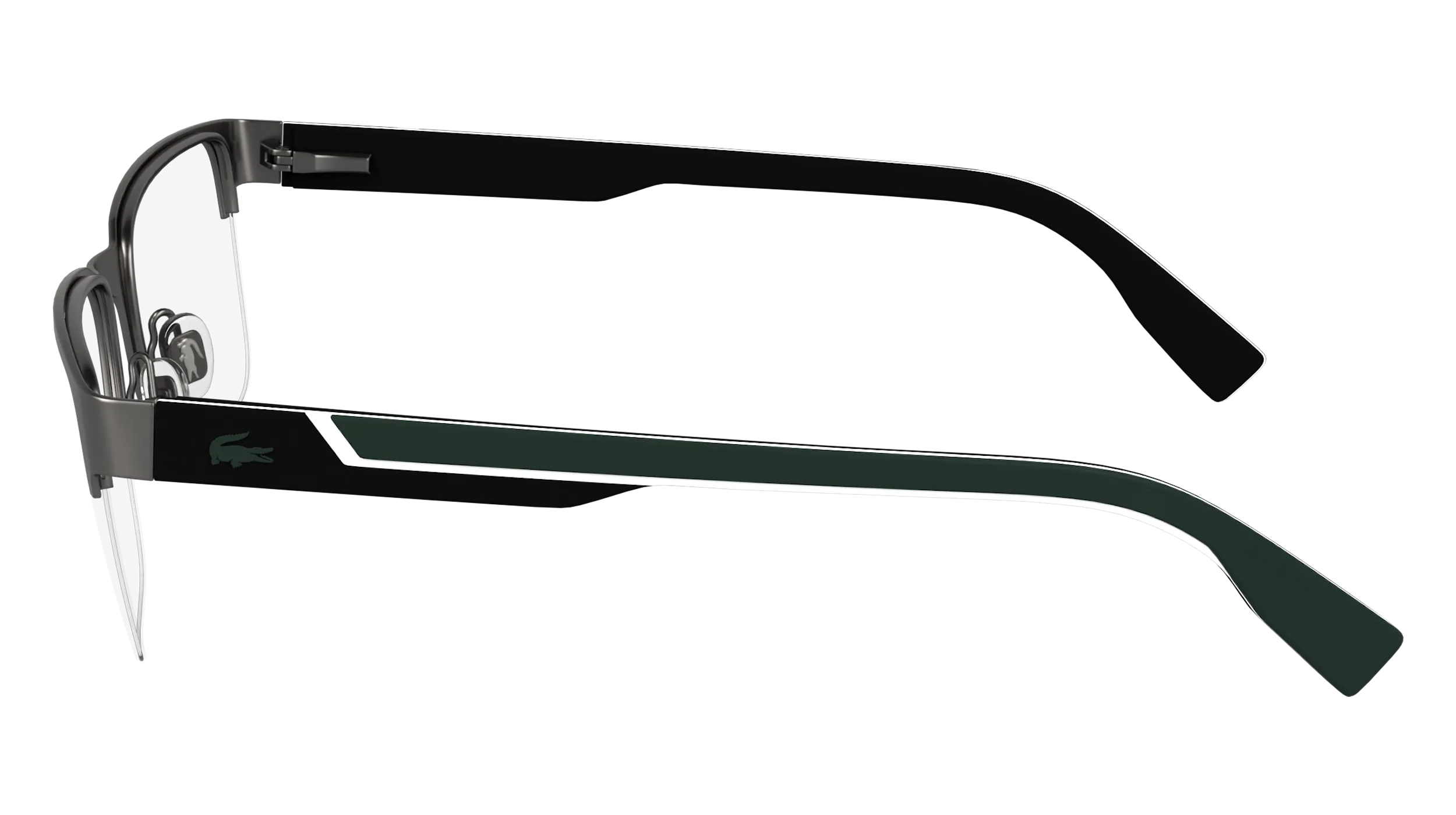 Lacoste L2305 038 Montature da vista Metallo Canna di fucile Squadrata Normale - immagine 4