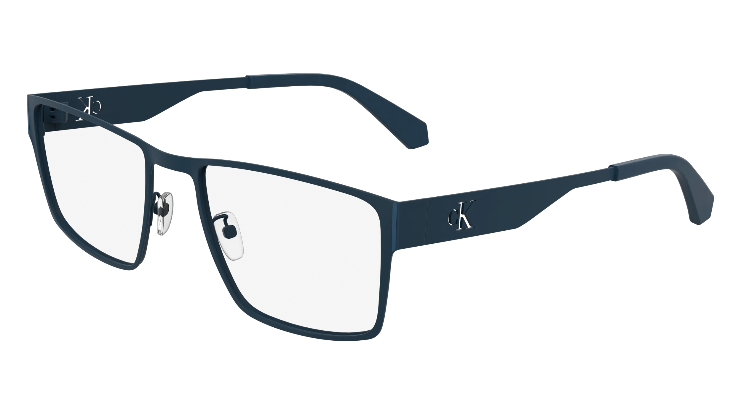 Calvin Klein CKJ24208 400 Montature da vista Metallo Blu Squadrata Normale - immagine 1