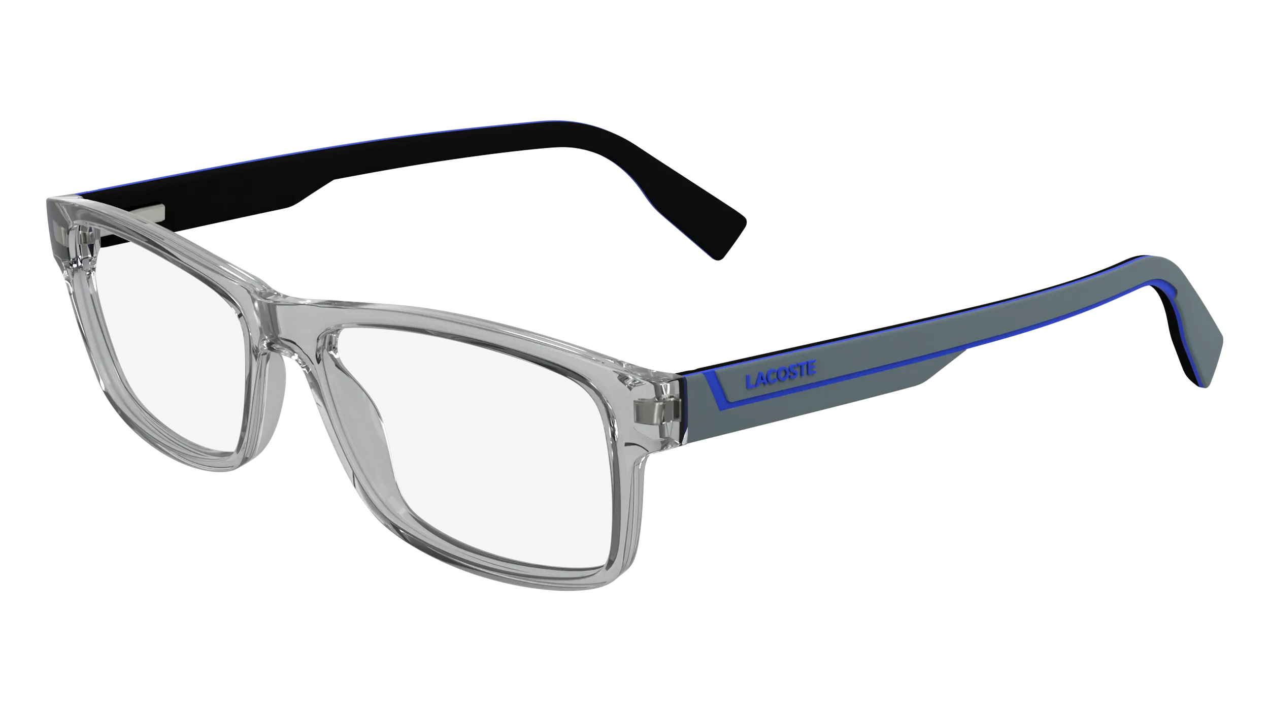 Lacoste 038 Montature da vista Bio-iniettato Grigio Squadrata Normale - immagine 1