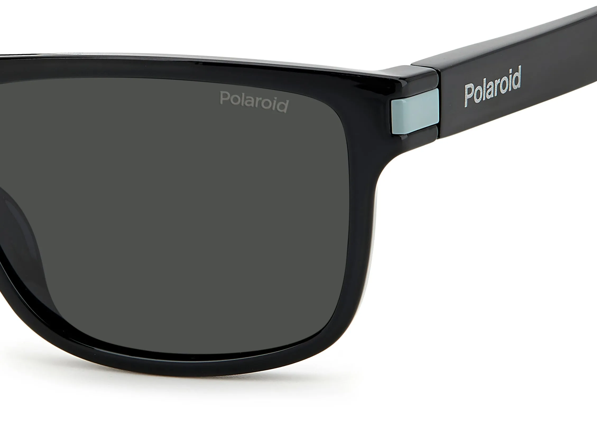 Polaroid PLD 2123/S 08A/M9 Occhiali da sole Plastica Nero Grigio Squadrata - immagine 4