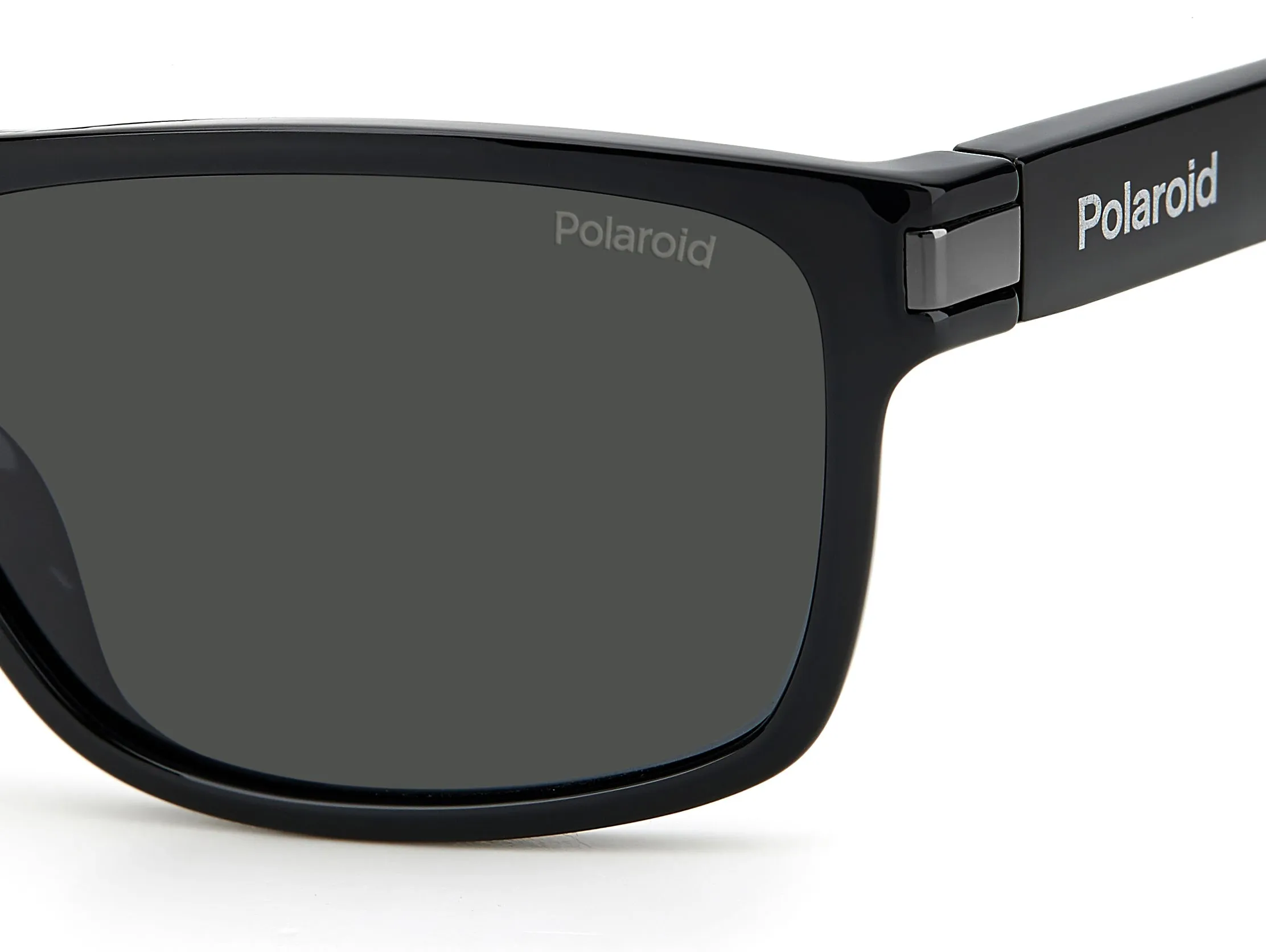 Polaroid PLD 2121/S 08A/M9 Occhiali da sole Plastica Nero Grigio Squadrata - immagine 4