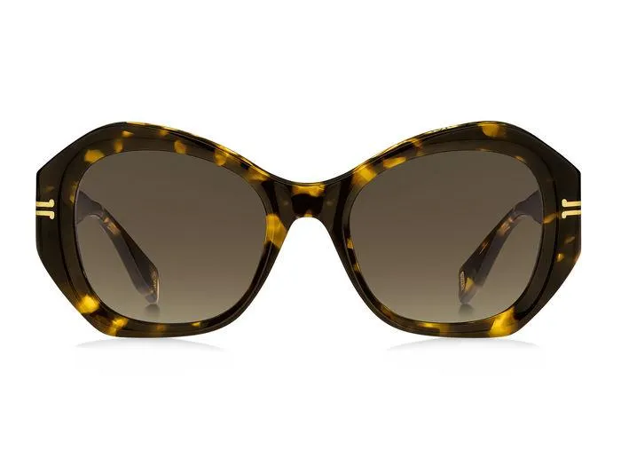 Marc Jacobs MJ 1029/S 9N4/HA Occhiali da sole Acetato Havana Marrone Geometrica Normale Sfumato - immagine 2