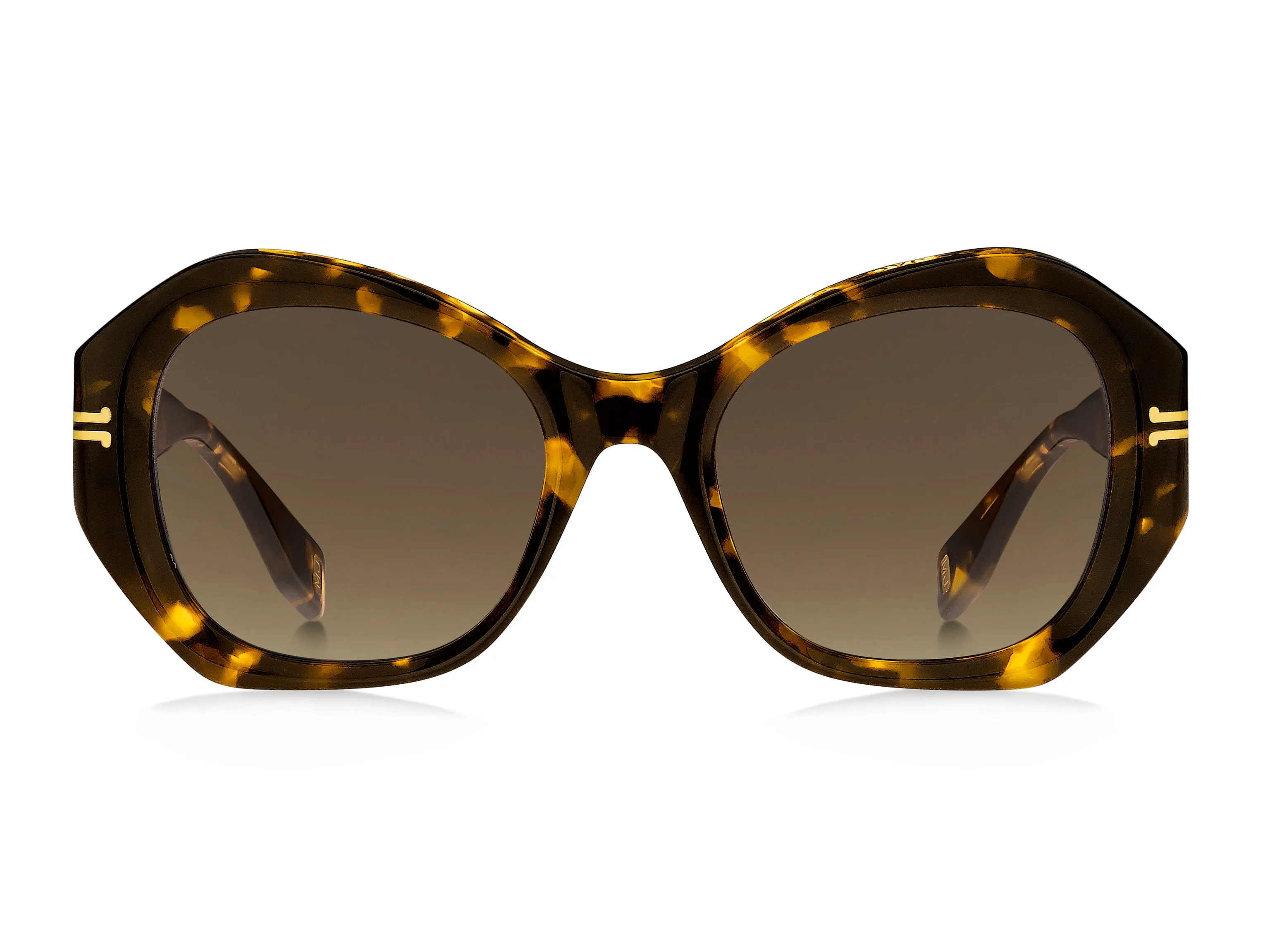 Marc Jacobs MJ 1029/S 9N4/HA Occhiali da sole Acetato Havana Marrone Geometrica Normale Sfumato - immagine 3