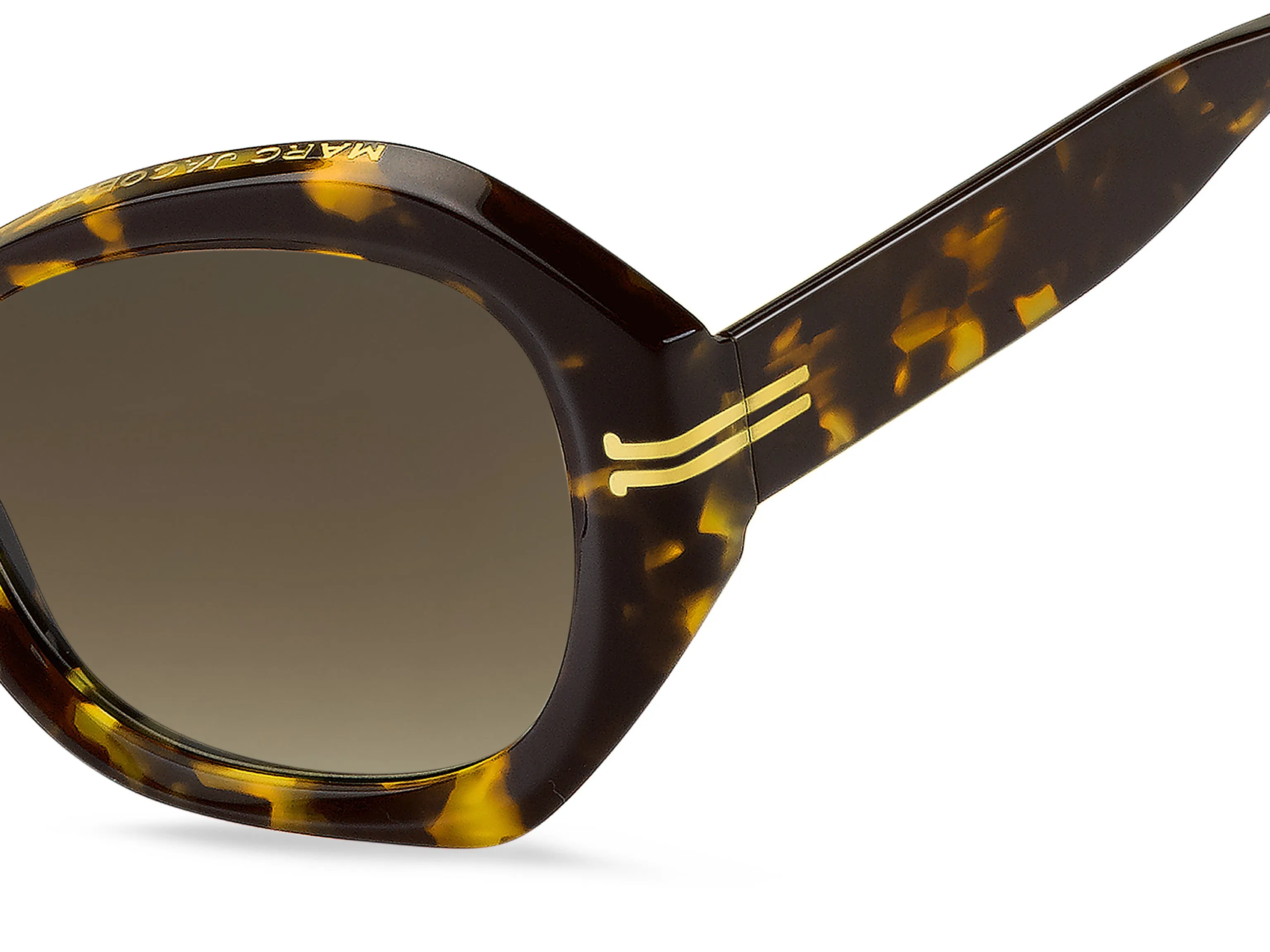 Marc Jacobs MJ 1029/S 9N4/HA Occhiali da sole Acetato Havana Marrone Geometrica Normale Sfumato - immagine 4