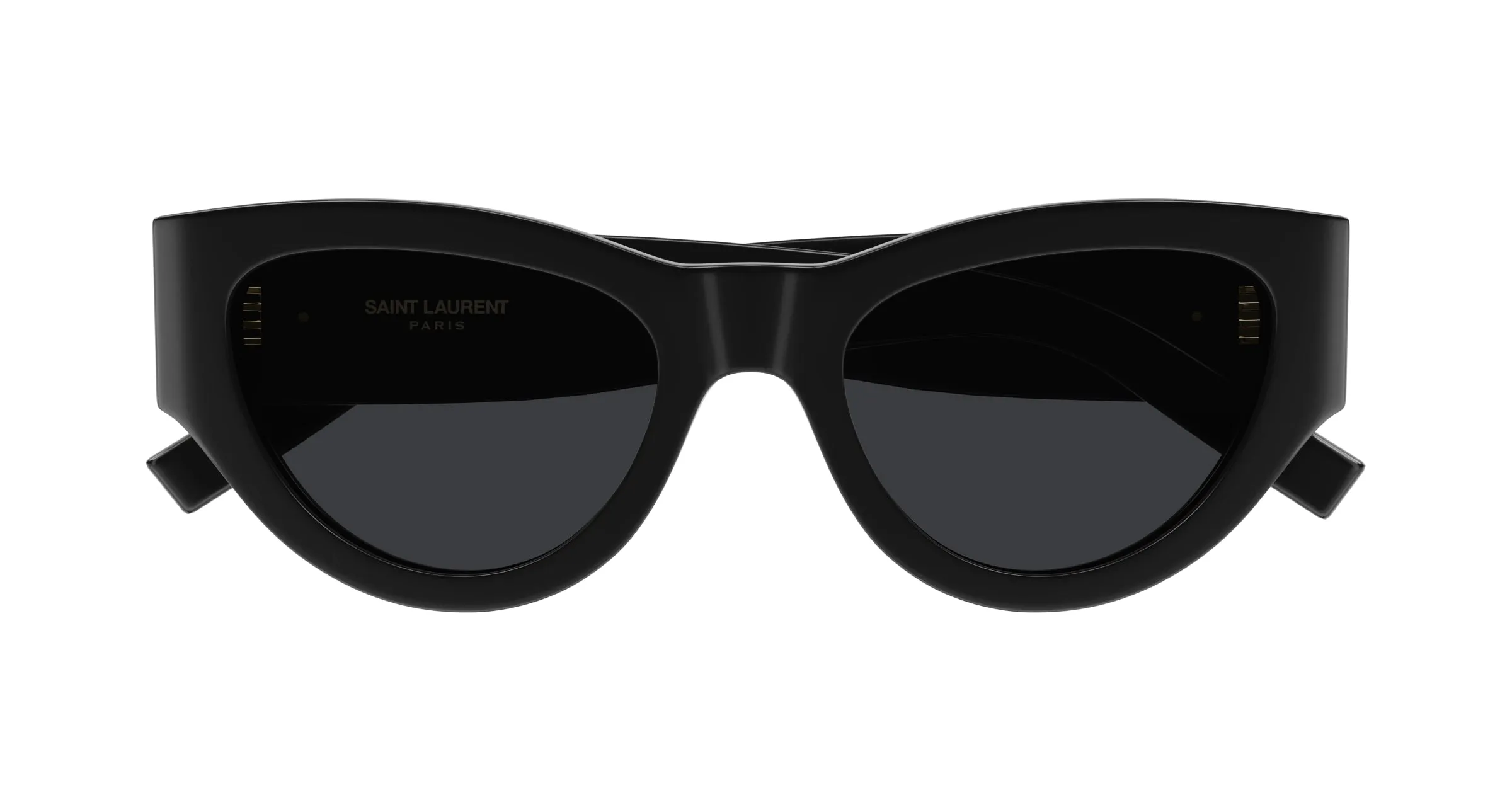SAINT LAURENT SL M94 001 Occhiali da sole Acetato Nero Grigio Cat Eye Normale - immagine 3