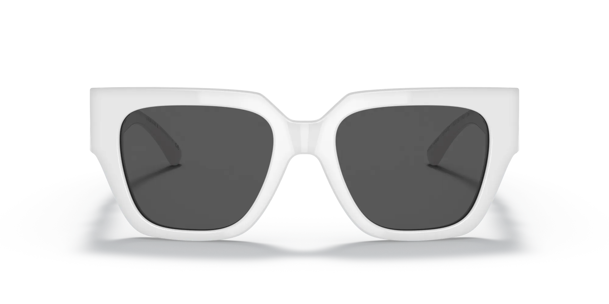 Versace VE4409 314/87 Occhiali da sole Acetato Bianco Grigio Squadrata Normale - immagine 3