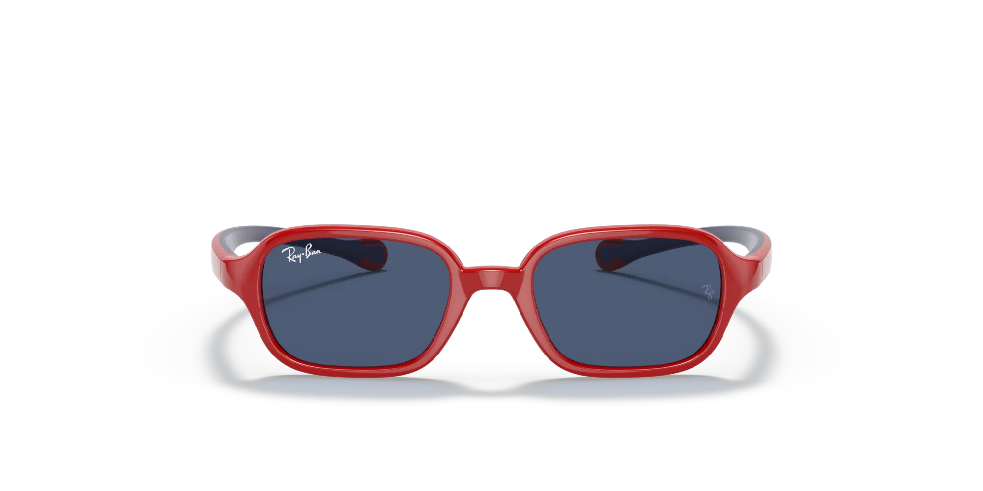 Ray - Ban RJ9074S 709380 Occhiali da sole bambino Iniettato Rosso Blu Squadrata Normale - immagine 3