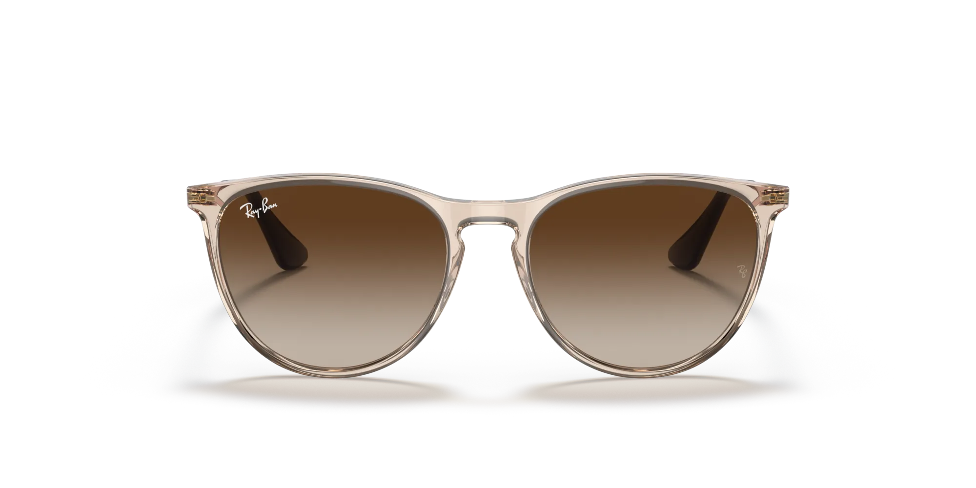 Ray - Ban RJ9060S JUNIOR ERIKA 710813 Occhiali da sole bambino Iniettato Marrone Marrone Pantos Normale Sfumato - immagine 3