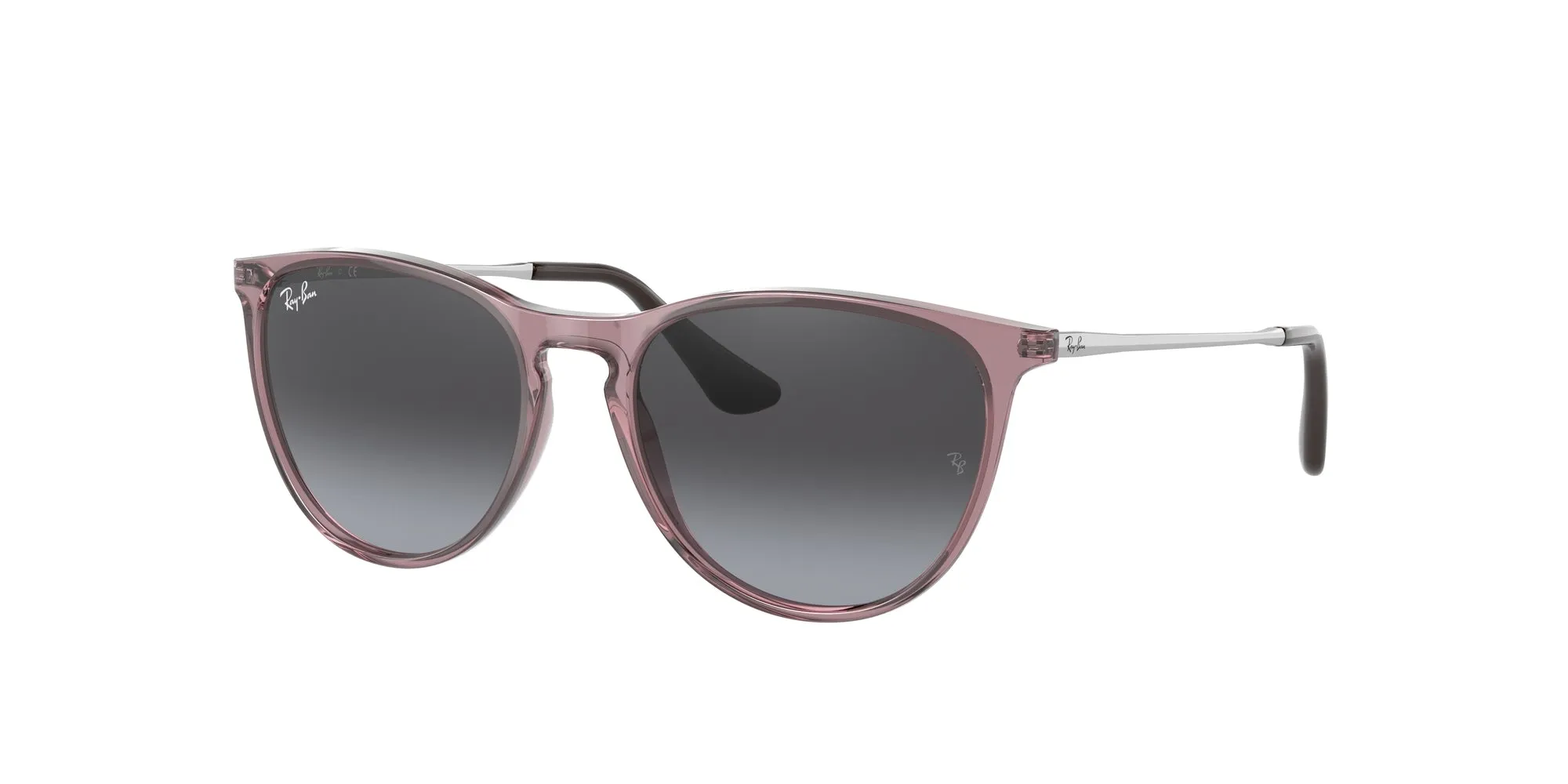 Ray - Ban RJ9060S JUNIOR ERIKA 71078G Occhiali da sole bambino Iniettato Viola Grigio Pantos Normale Sfumato - immagine 1
