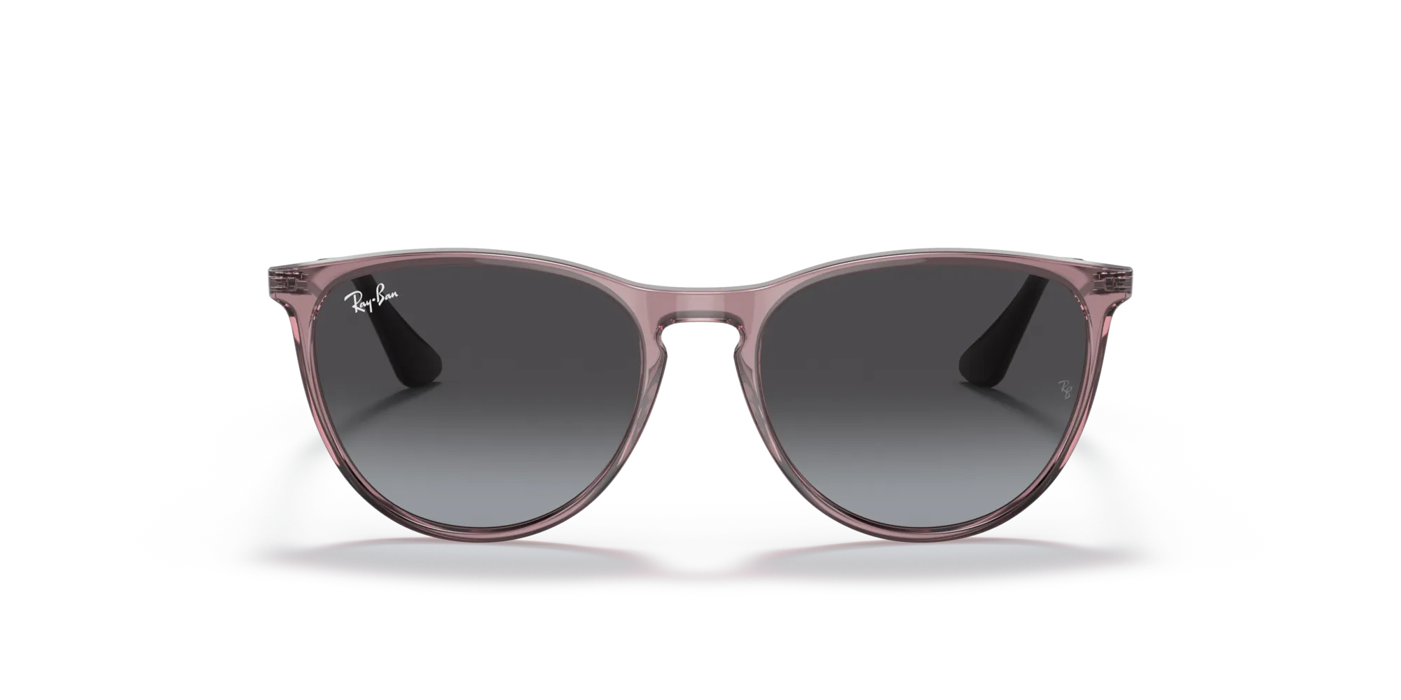 Ray - Ban RJ9060S JUNIOR ERIKA 71078G Occhiali da sole bambino Iniettato Viola Grigio Pantos Normale Sfumato - immagine 3
