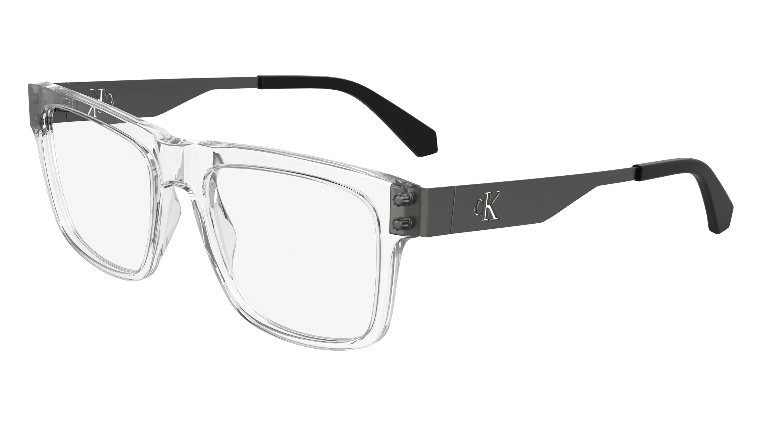Calvin Klein CKJ24632 970 Montature da vista Acetato Trasparente Squadrata Normale - immagine 1